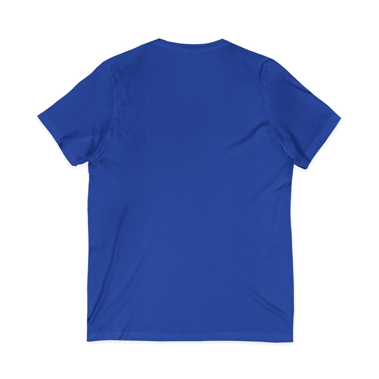The Unflappable Man V-Neck Tee — Funny Resilient Guy Graphic Shirt