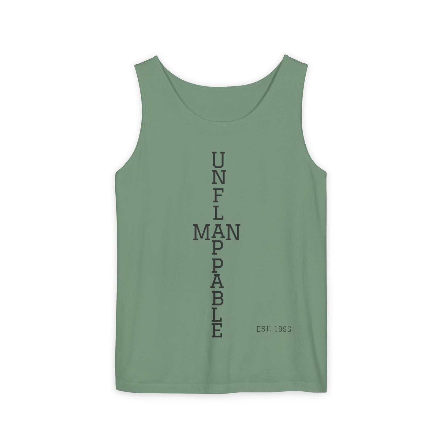Unisex Inspirational Tank Top - Unflappable, Summer Apparel, Vacation Wear, Casual Gift, Fitness Gear
