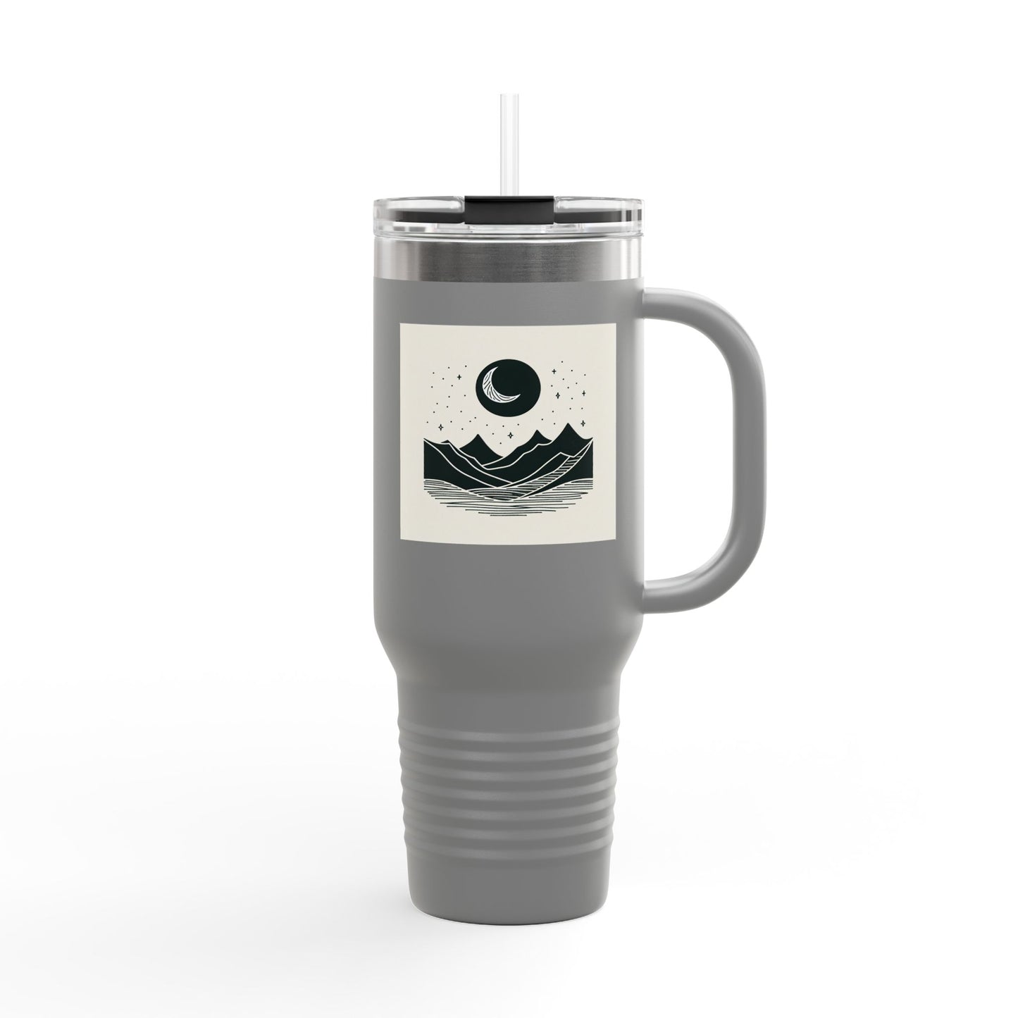 Adventure-Inspired Insulated Travel Mug - 40oz for Outdoor Enthusiasts