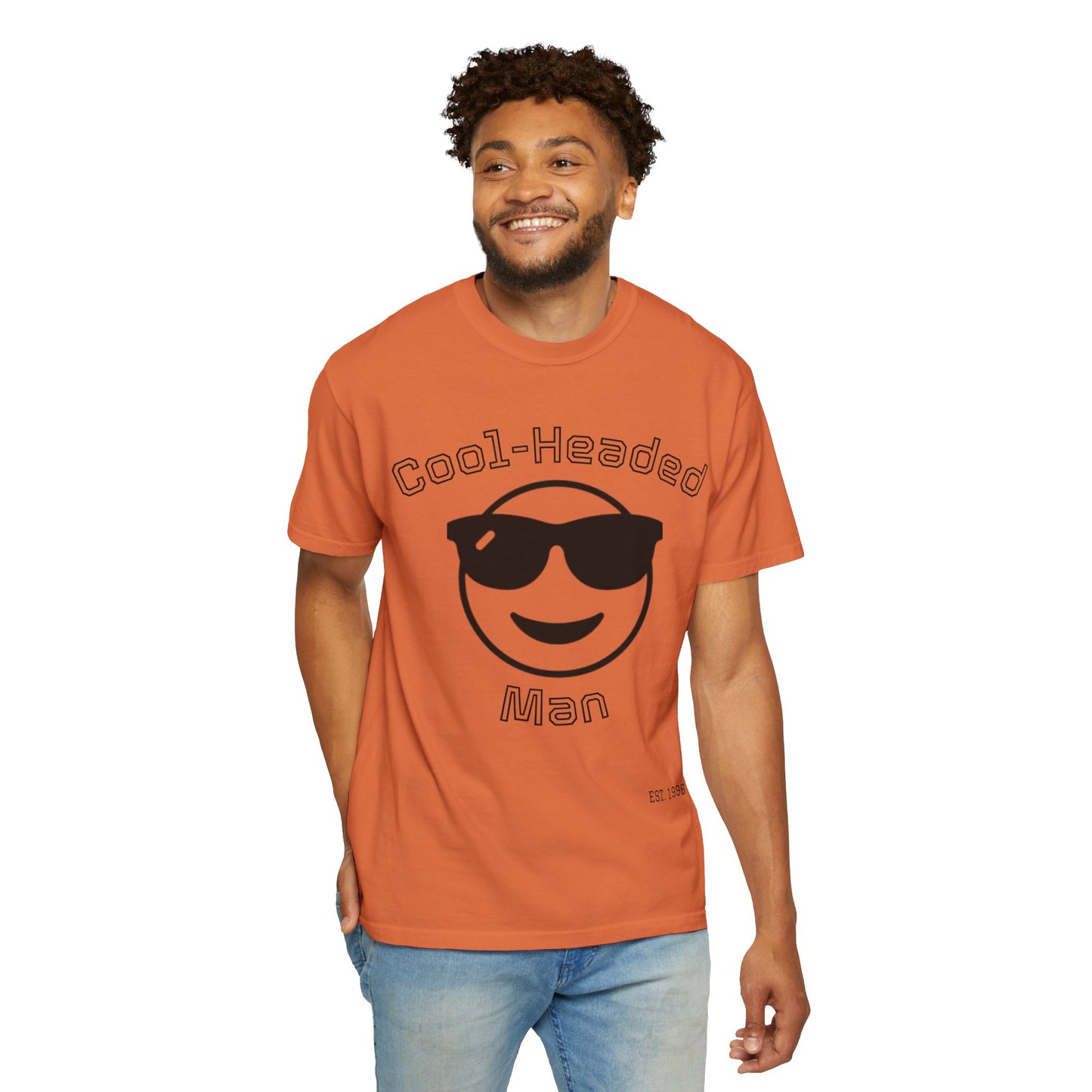 Cool-Headed Unisex T-Shirt, Funny Graphic Tee for Men, Cool Guy Gift, Summer Outfit, Casual Wear, Birthday Presents