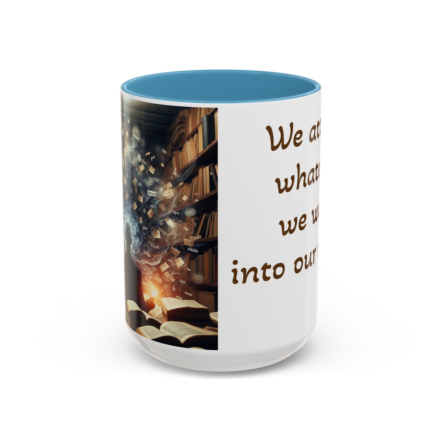 Mindful Attraction Coffee Mug - Inspirational Design for Law of Attraction Lovers