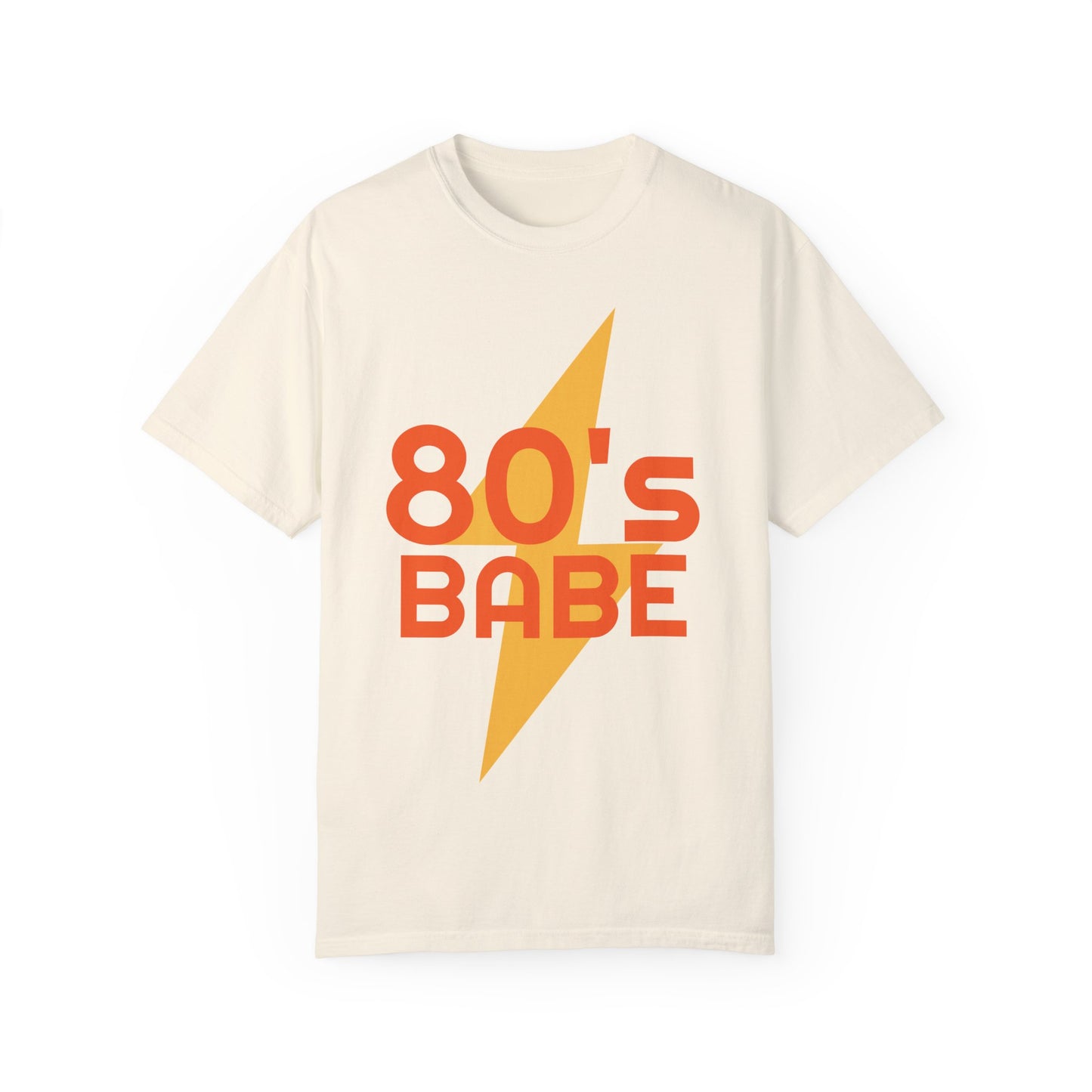 Retro 80's Babe Unisex Garment-Dyed T-Shirt