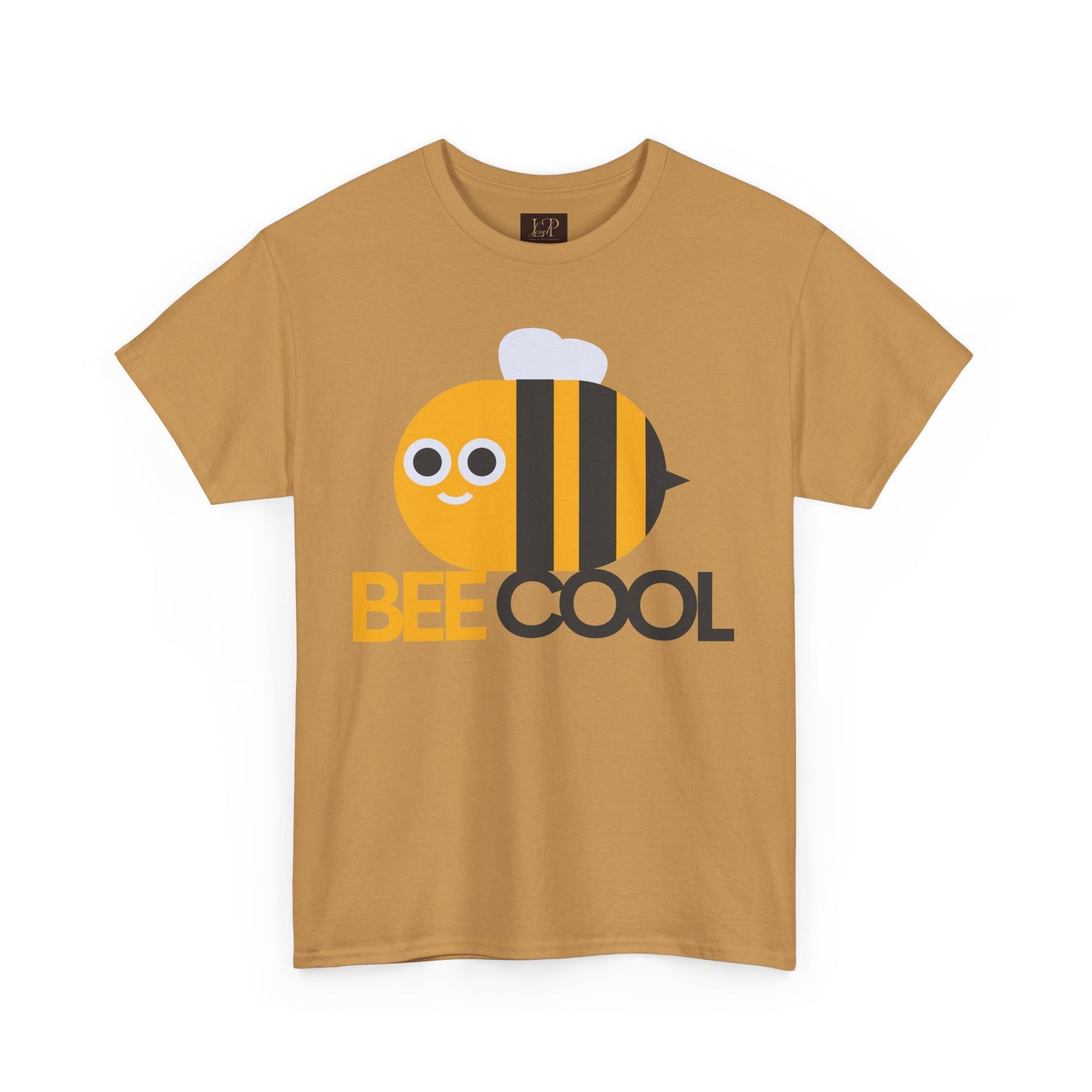 Bee Cool Unisex Heavy Cotton Tee - Fun and Quirky Graphic Shirt