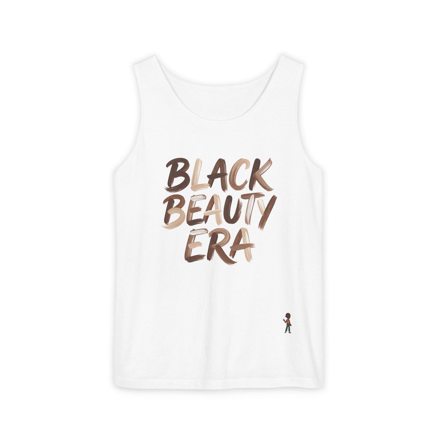Black Beauty Era Tank Top — Empowerment Graphic Summer Tank