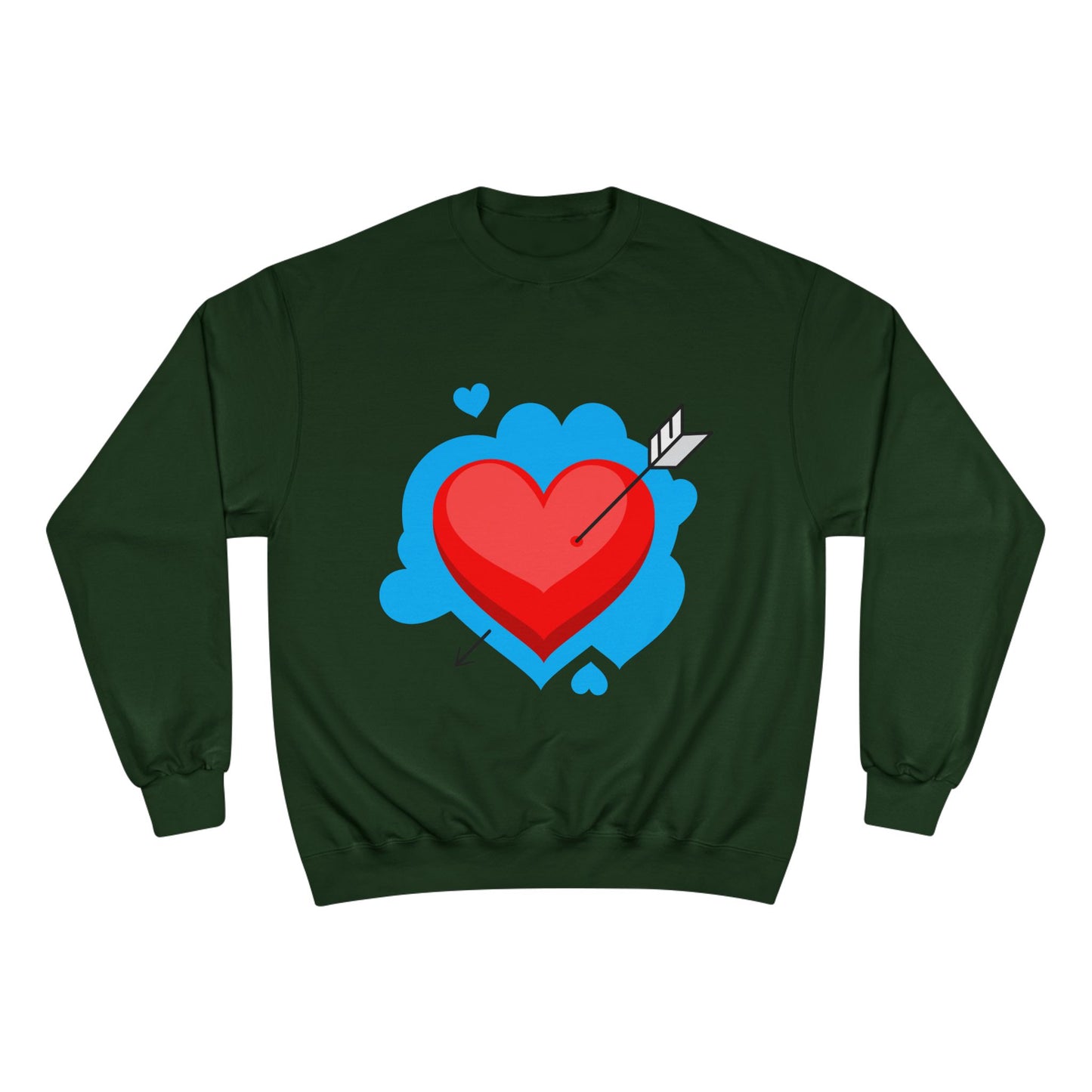 Valentine's Day Heart Champion Sweatshirt