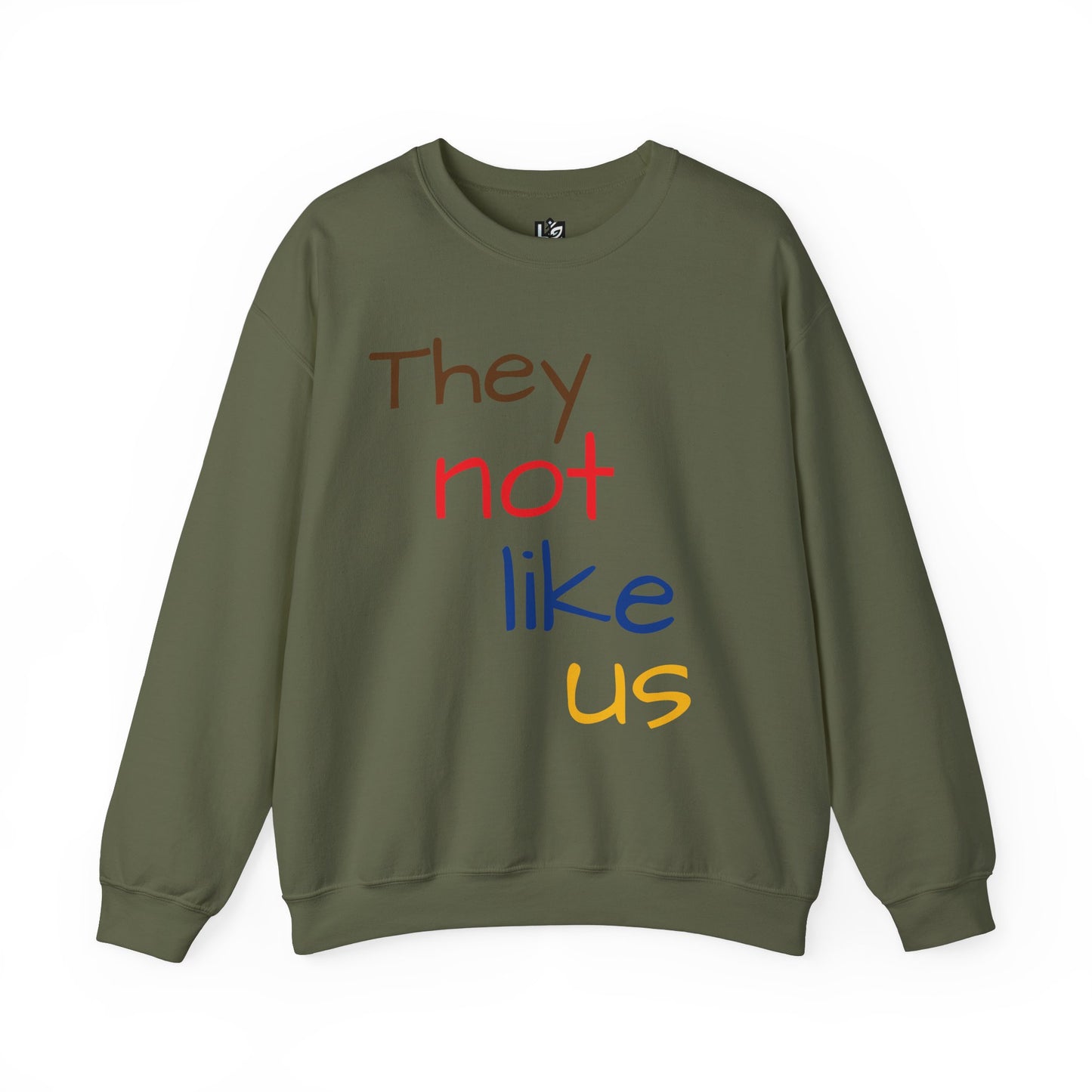 Unisex Crewneck Sweatshirt - ‘They Not Like Us’ Statement Apparel
