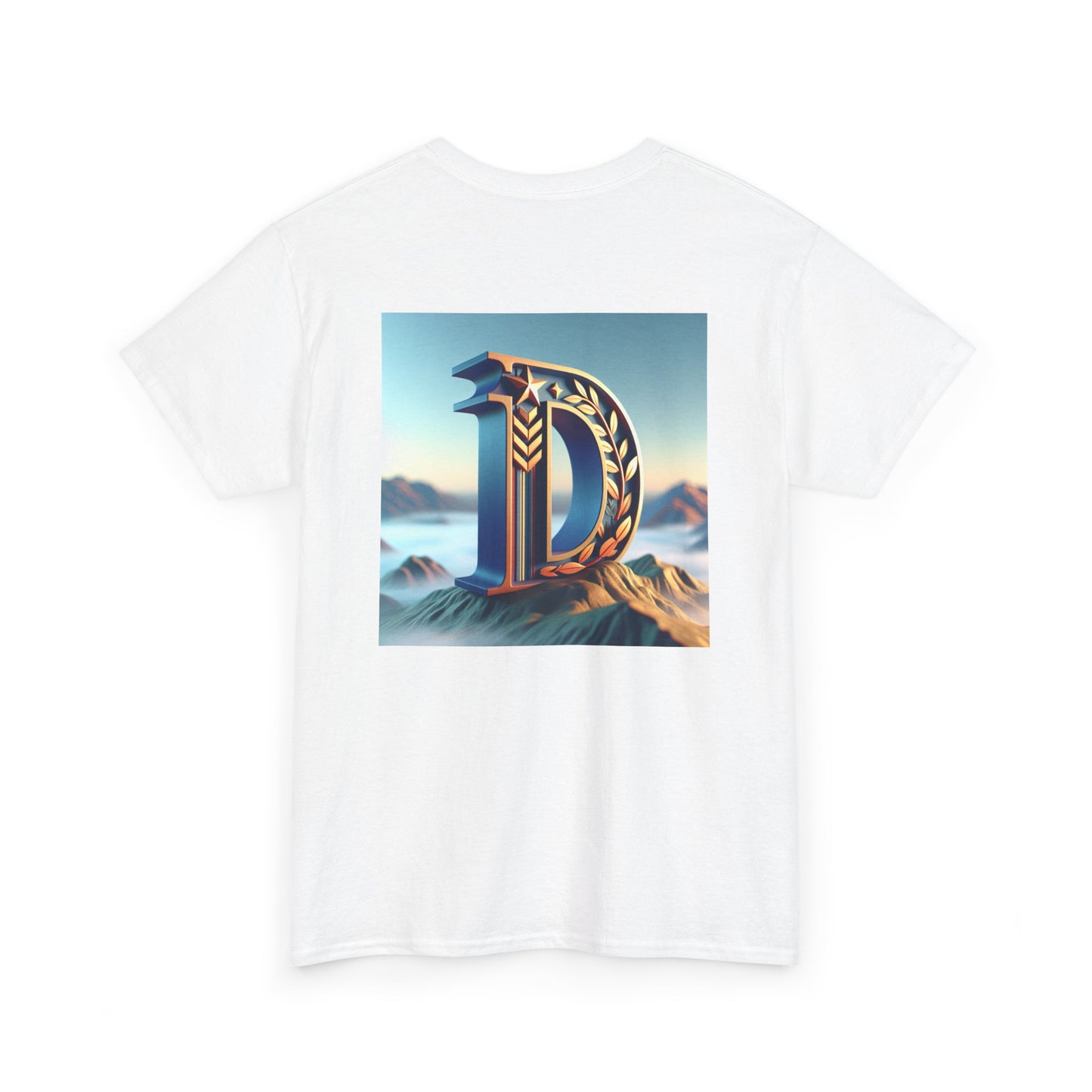 Vintage-Inspired Landscape Graphic Unisex Heavy Cotton Tee