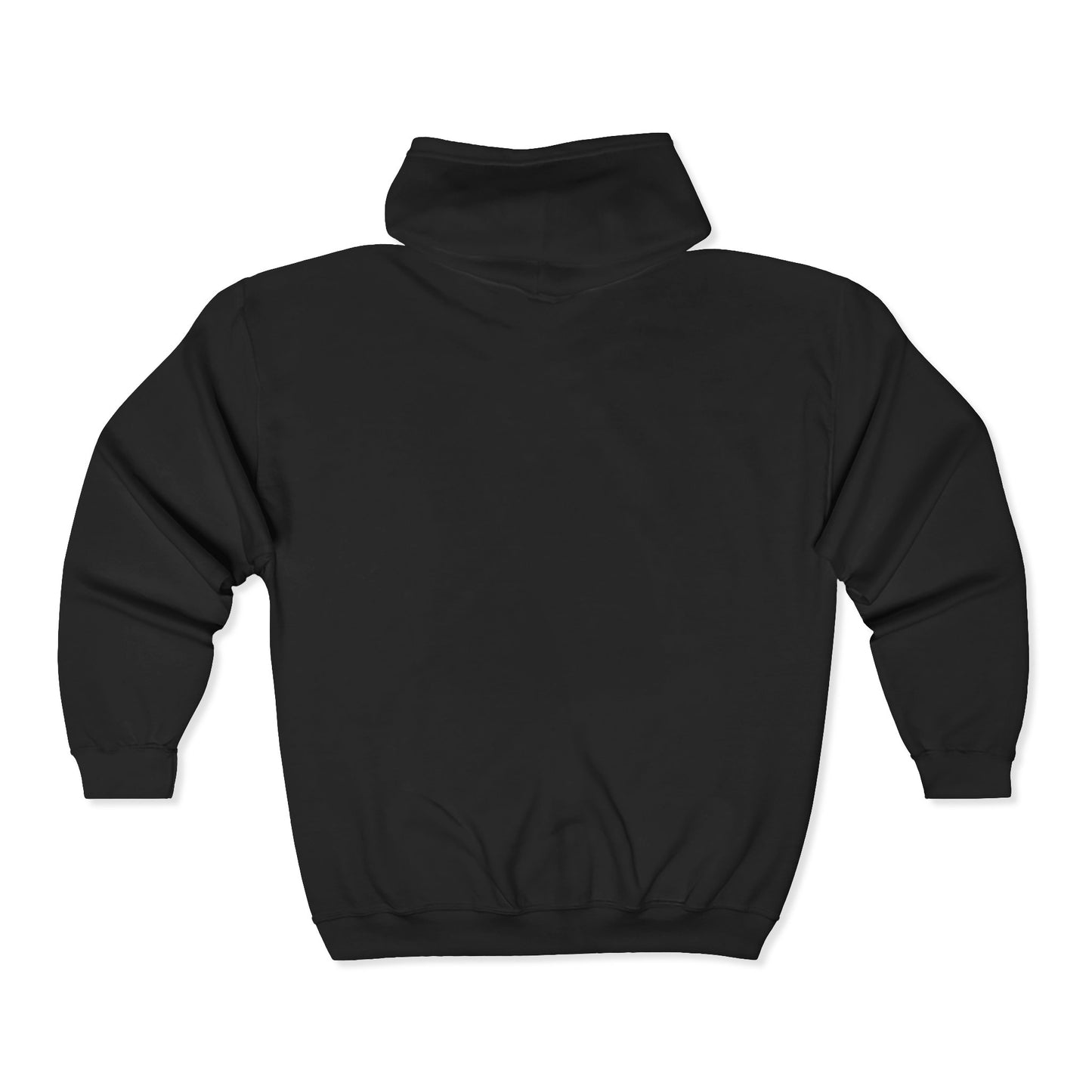 Gamer Pixel Character Full-Zip Hoodie — Retro 8-Bit Avatar Zip-Up