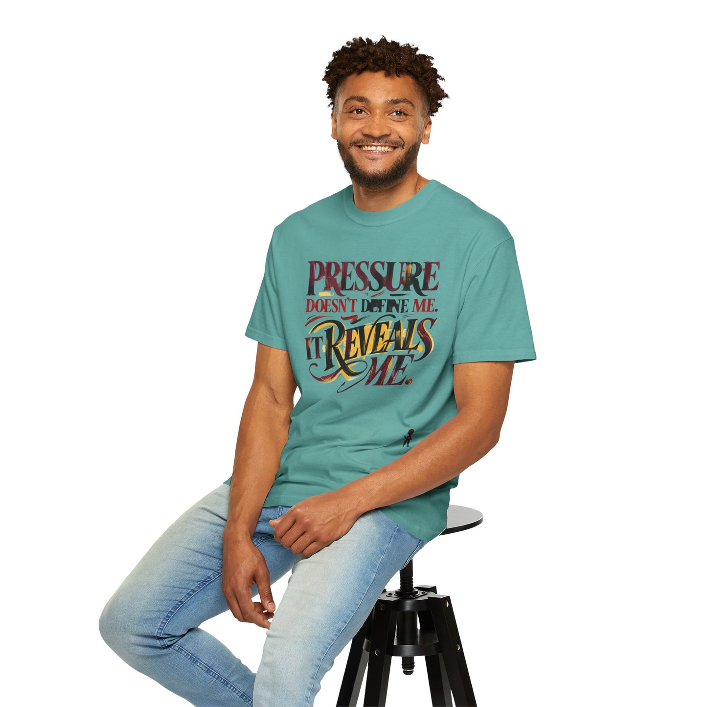 Pressure Reveals Me T-Shirt — Motivational Graphic Tee