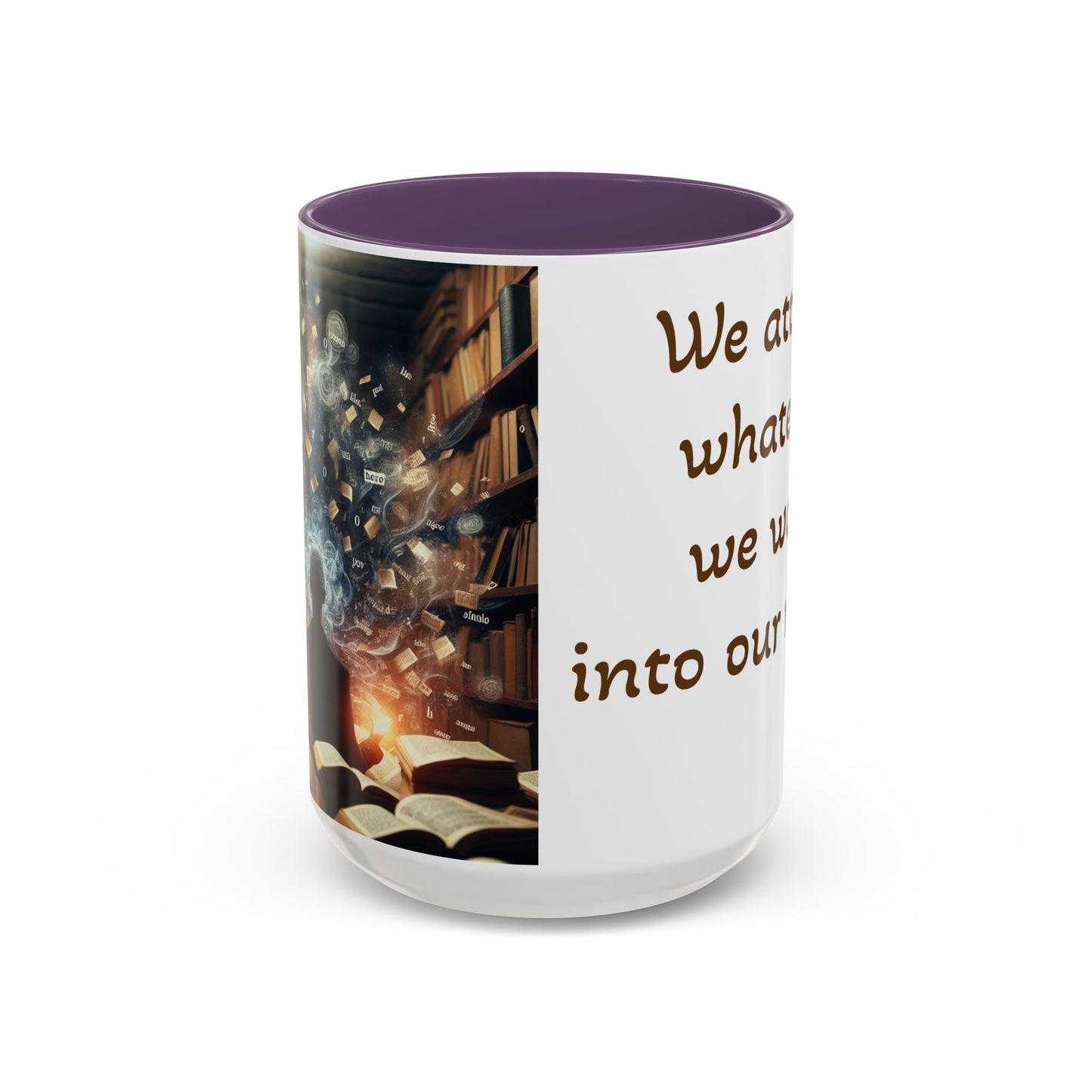 Mindful Attraction Coffee Mug - Inspirational Design for Law of Attraction Lovers