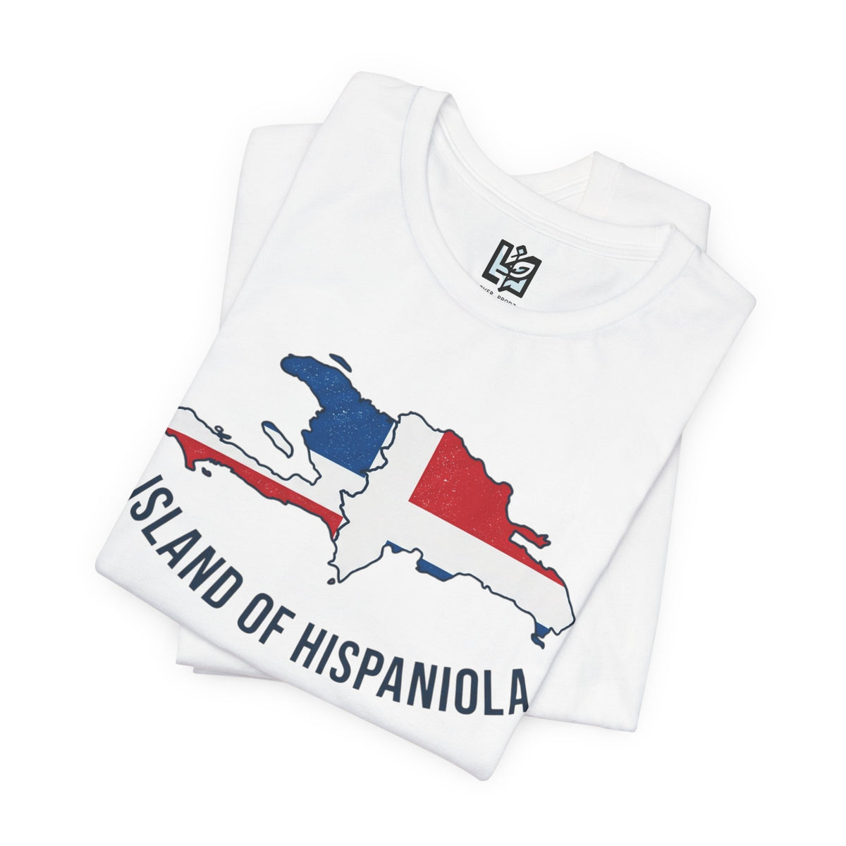 Island of Hispaniola Map T-Shirt