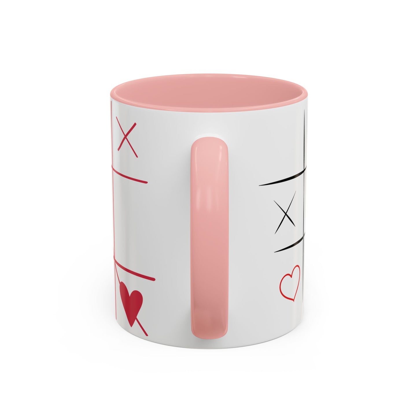 Love Tic Tac Toe Coffee Mug - Perfect for Valentine's Day and Romantic Moments