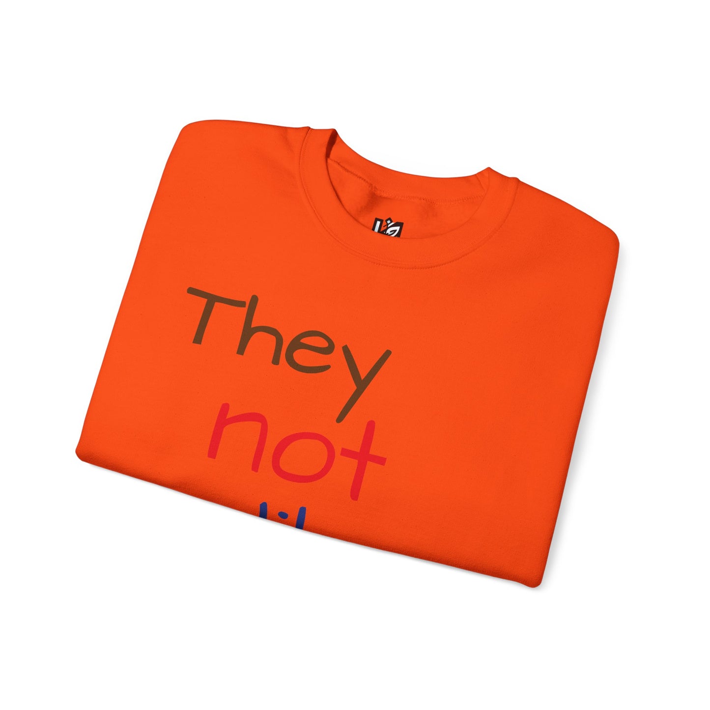 Unisex Crewneck Sweatshirt - ‘They Not Like Us’ Statement Apparel