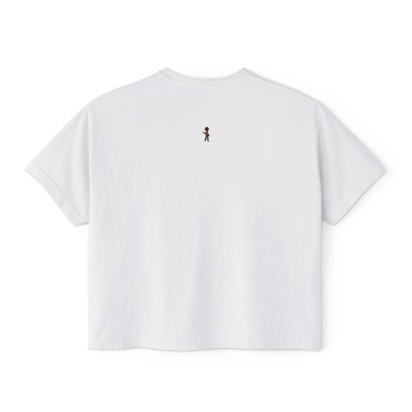 Move With Purpose Boxy Tee — Motivational Women's Cropped T‑Shirt