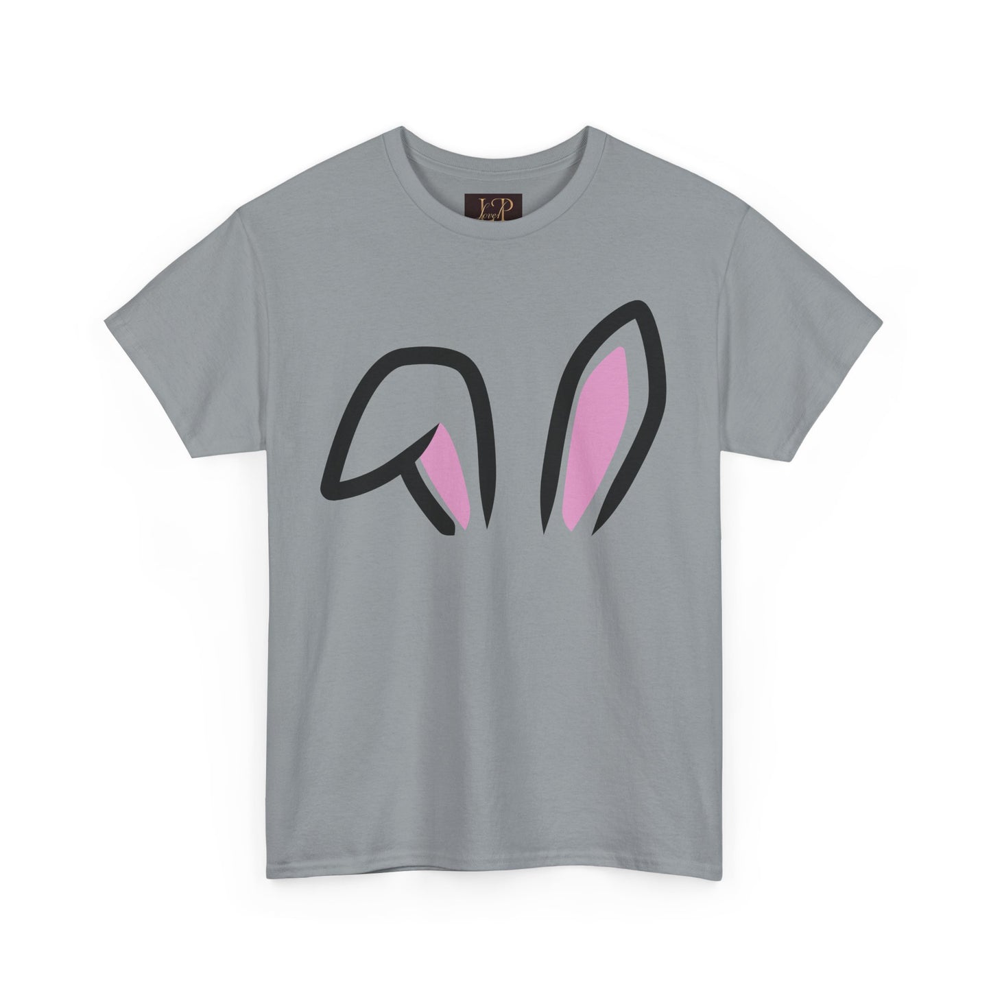 Cute Bunny Ears Unisex Heavy Cotton Tee