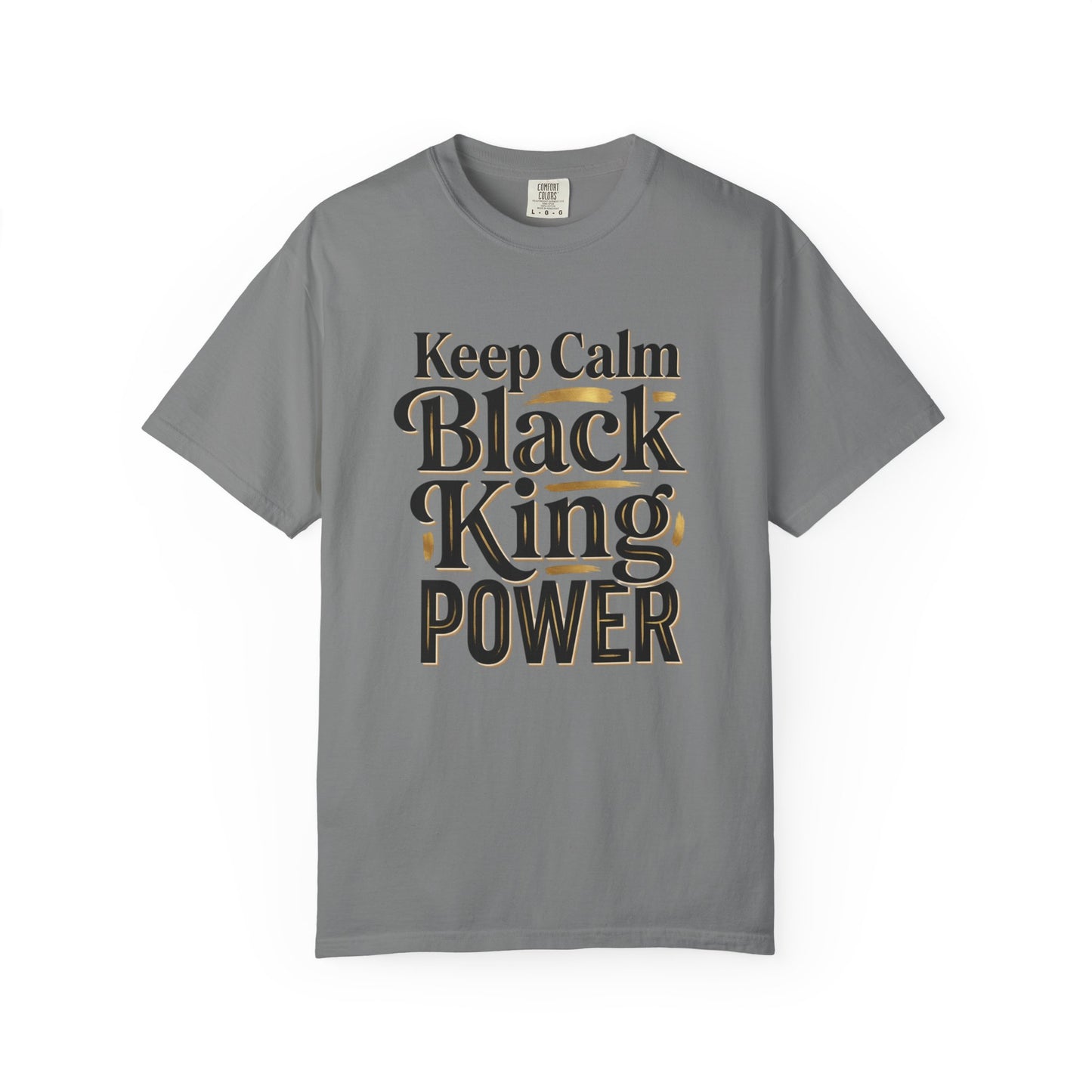 Keep Calm Black King Power T‑Shirt