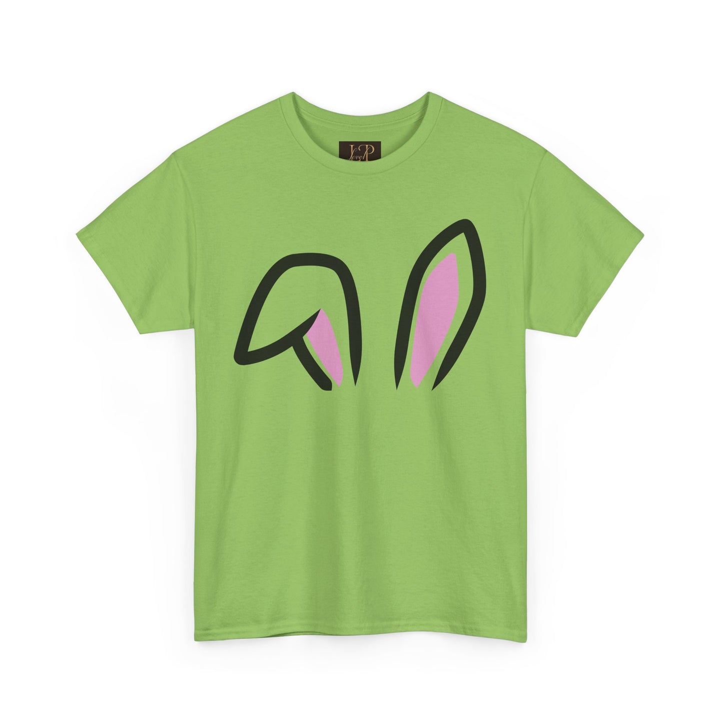 Cute Bunny Ears Unisex Heavy Cotton Tee