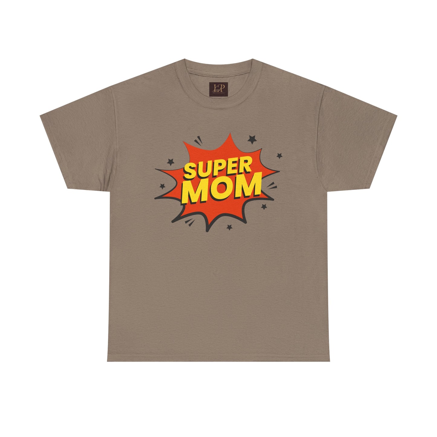 Super Mom Unisex Heavy Cotton Tee - Perfect Gift for Mother's Day