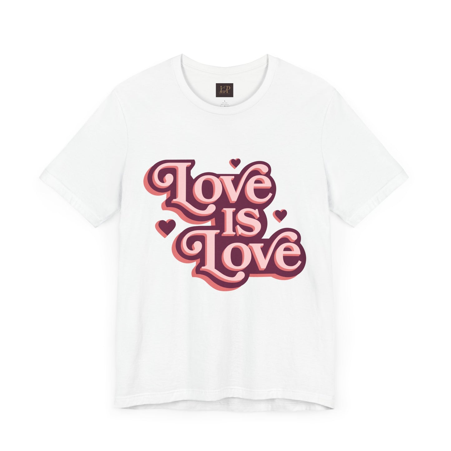 Love is Love Unisex T-Shirt - Celebrate Diversity and Inclusivity
