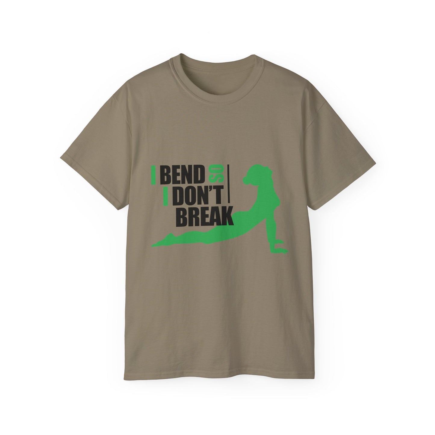 I Bend So I Don't Break Unisex Ultra Cotton Tee - Motivational Fitness Shirt