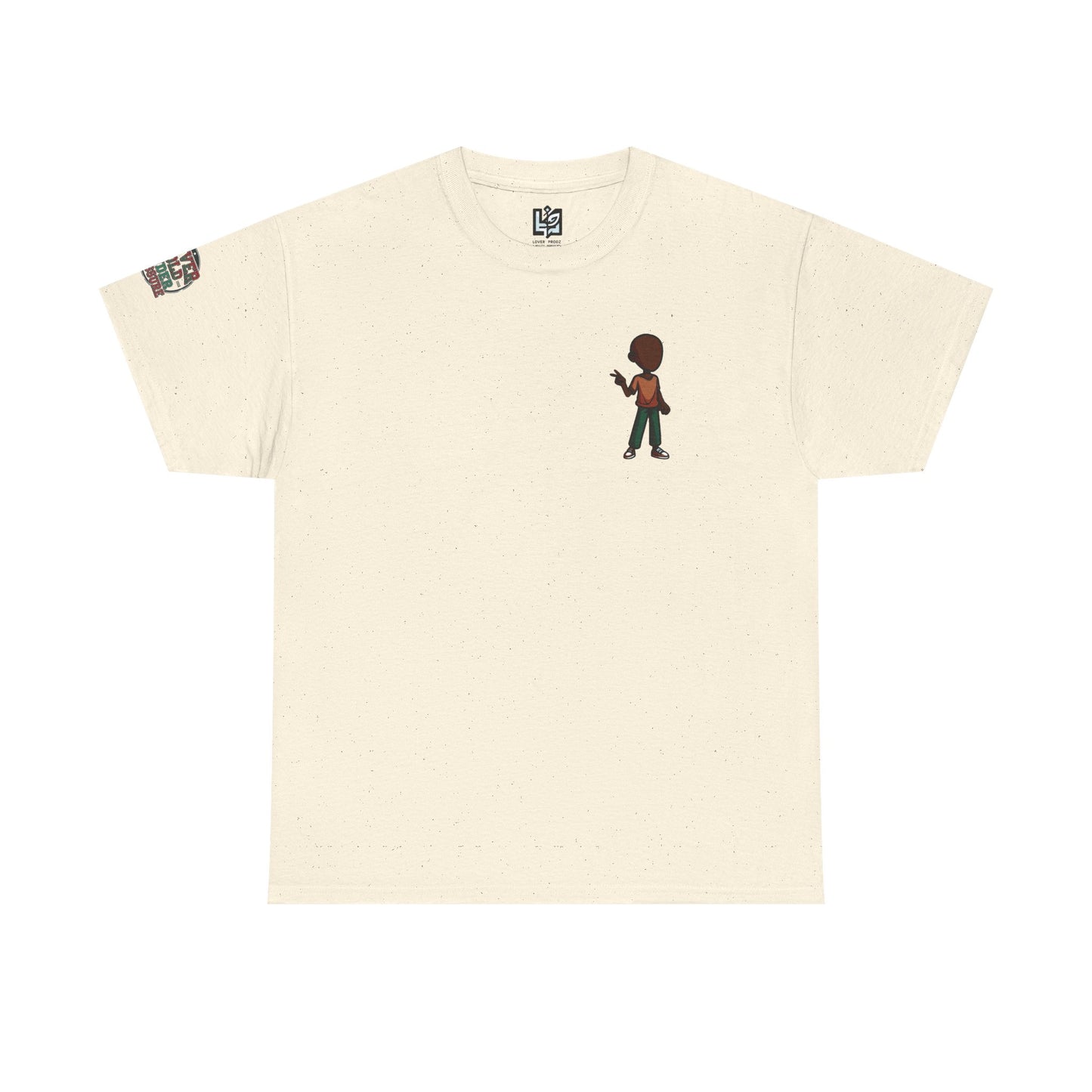 Mini Guitarist Tee — Cute Retro Kid Playing Guitar Graphic T-Shirt