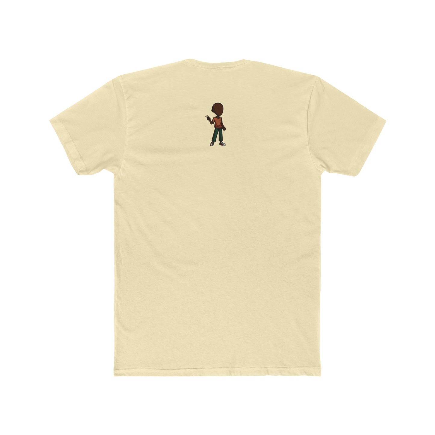 The Unflappable Man T-Shirt — Graphic Crew Tee for Confident Guys