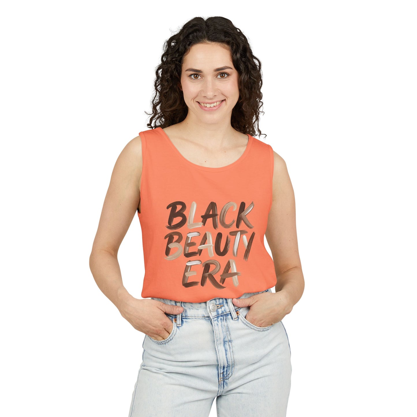 Black Beauty Era Tank Top — Empowerment Graphic Summer Tank