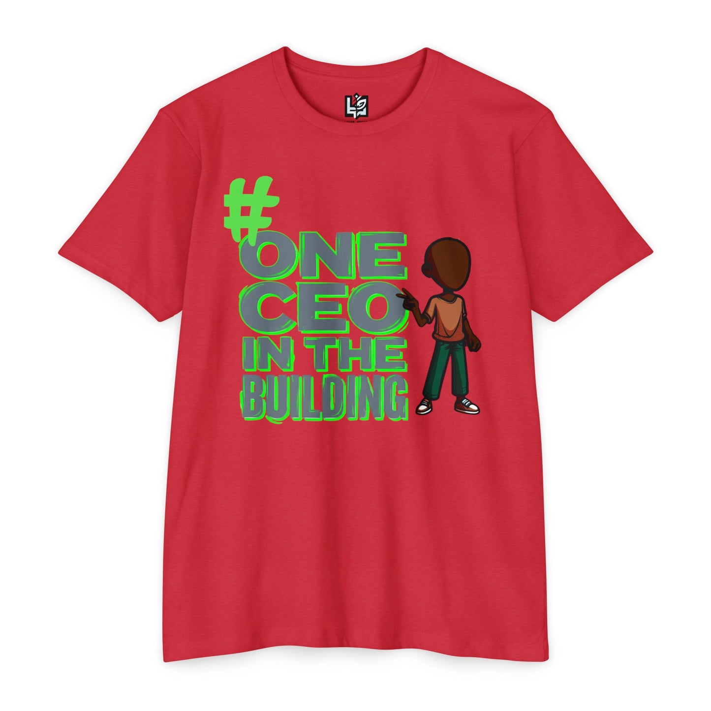 #One CEO In The Building Graphic T-Shirt — Kid/Youth Entrepreneur Tee