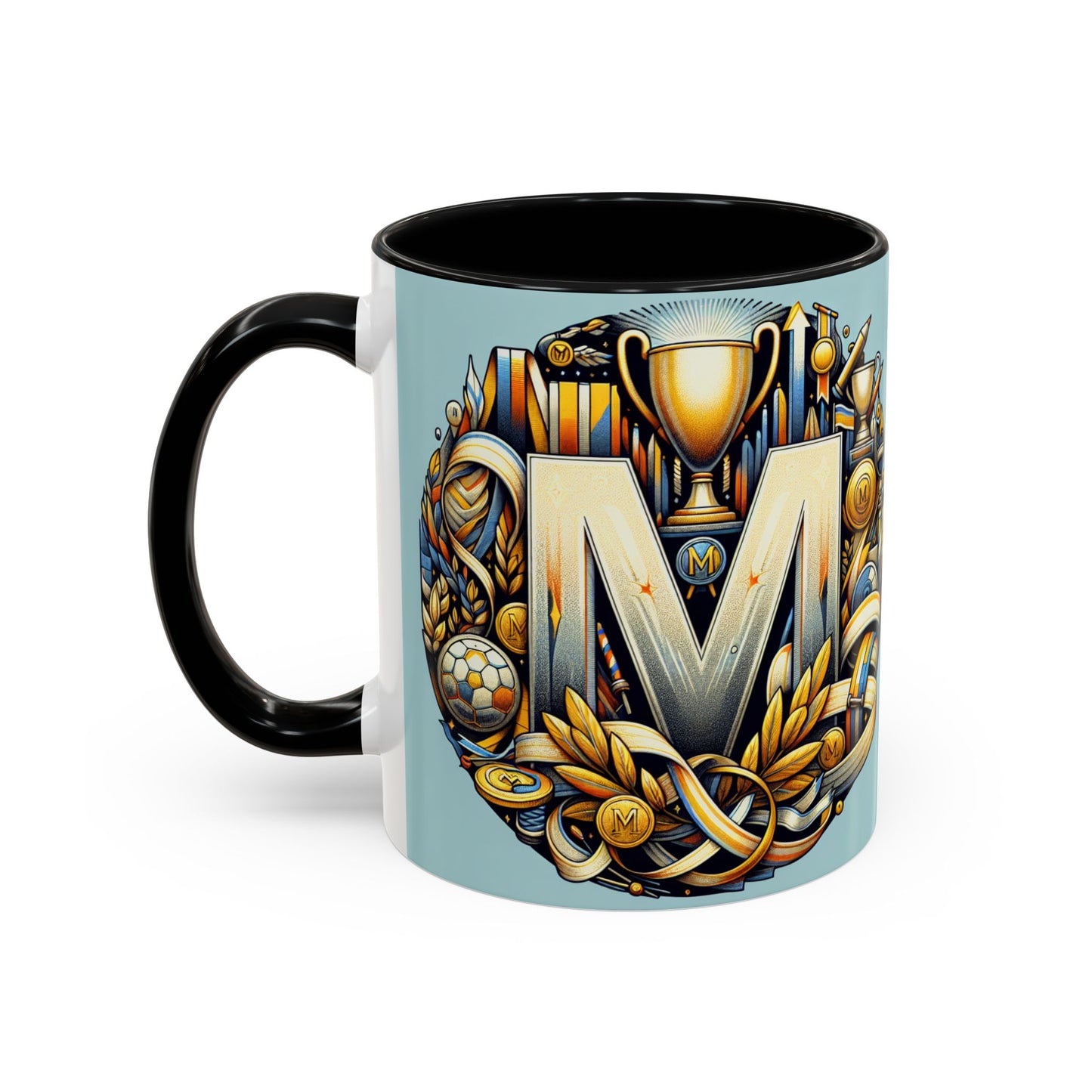 Championship Coffee Mug - Motivational Trophy Design