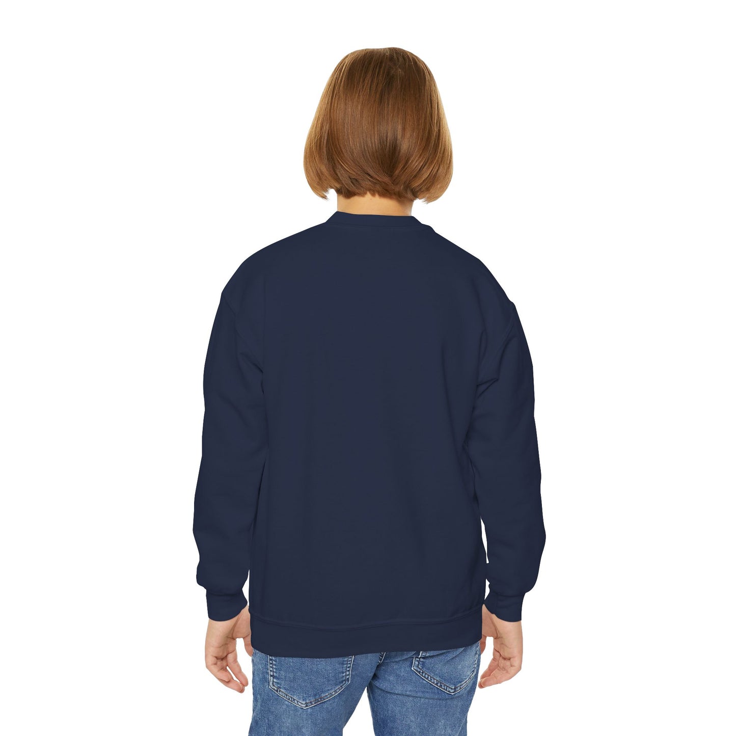 Youth Sweatshirt — Cute Cartoon Kawaii Cats & Bunny Graphic