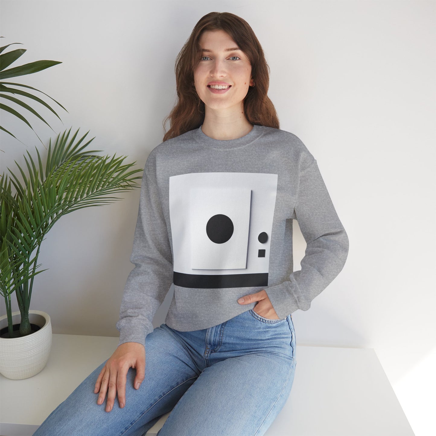 Modern Minimalist Crewneck Sweatshirt