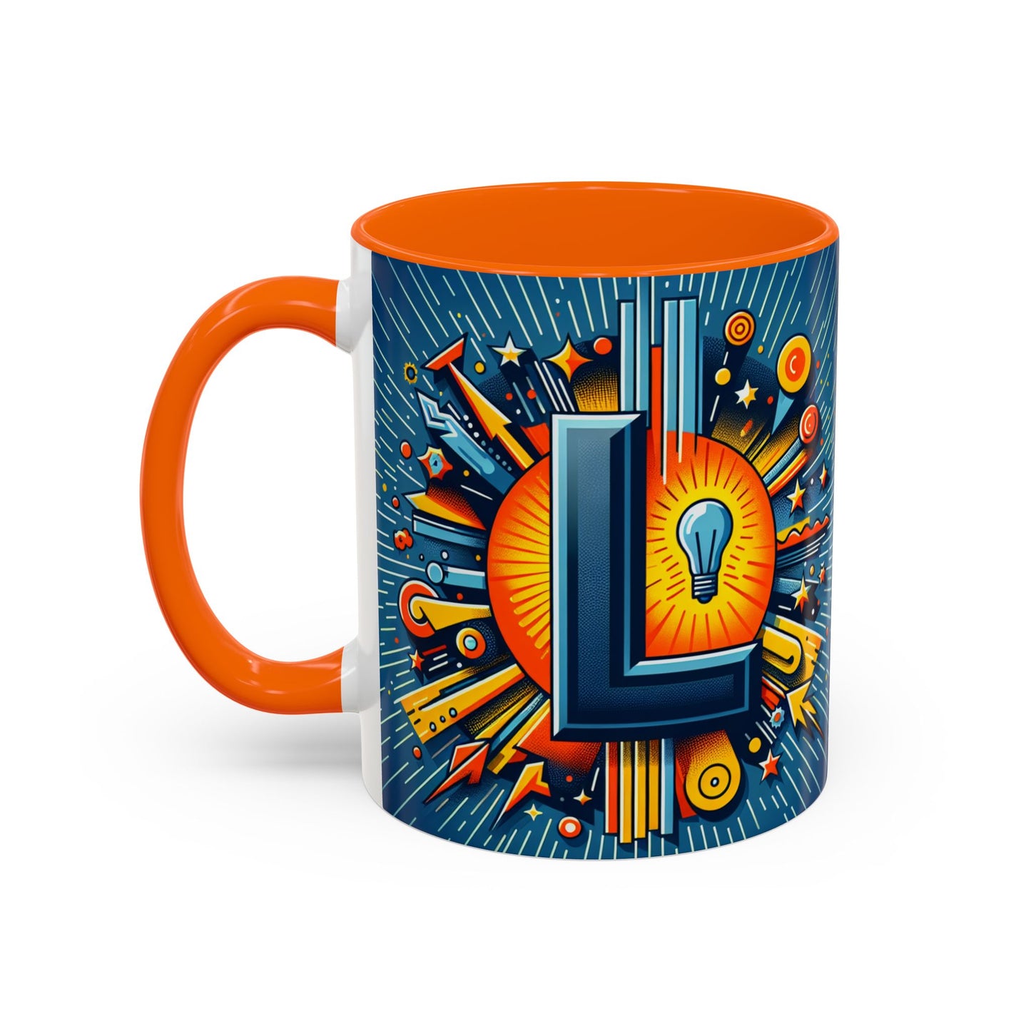 Creative Light Bulb Accent Coffee Mug – Perfect Gift for Innovators