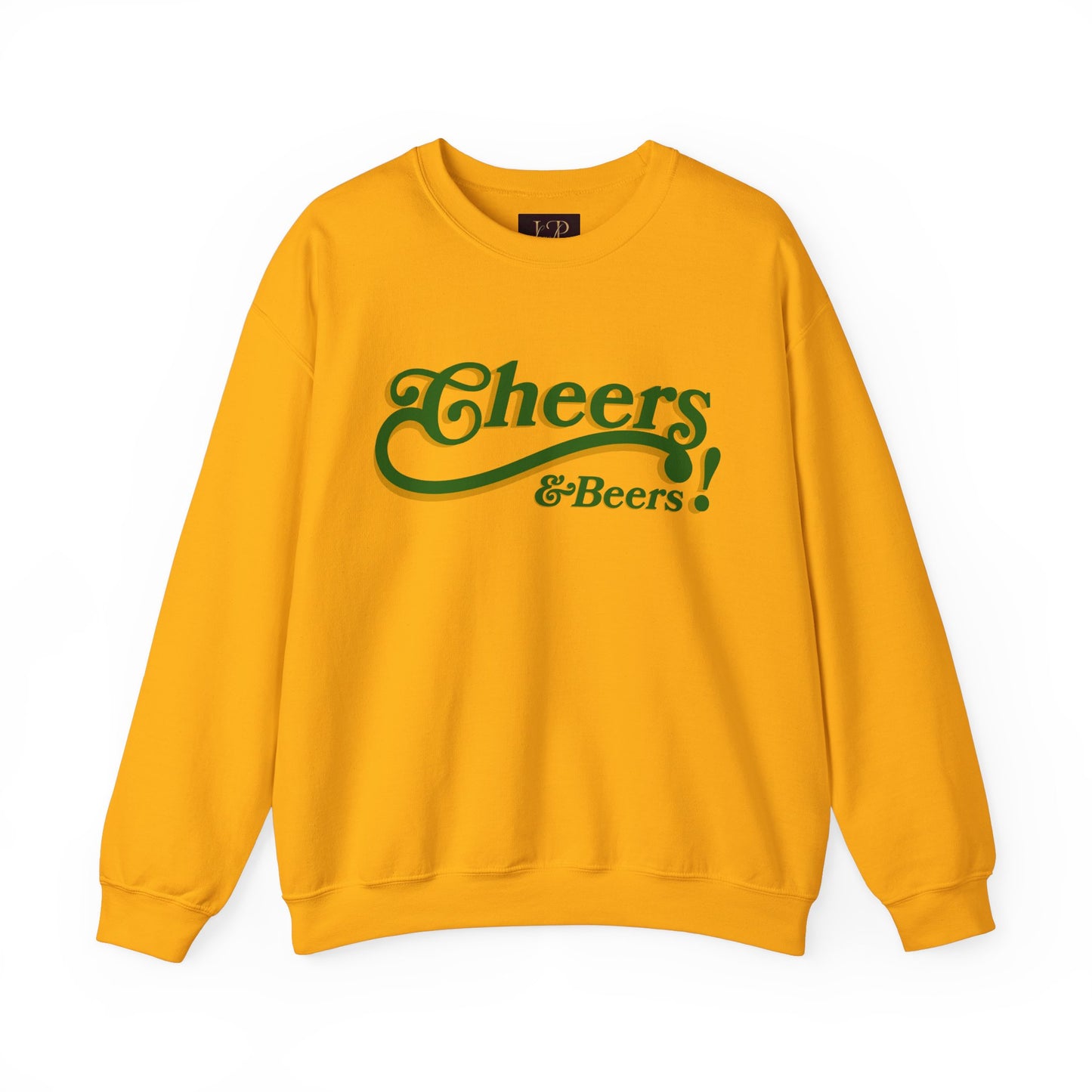 Cheers & Beers! Unisex Heavy Blend™ Crewneck Sweatshirt - Perfect for Parties and Gatherings