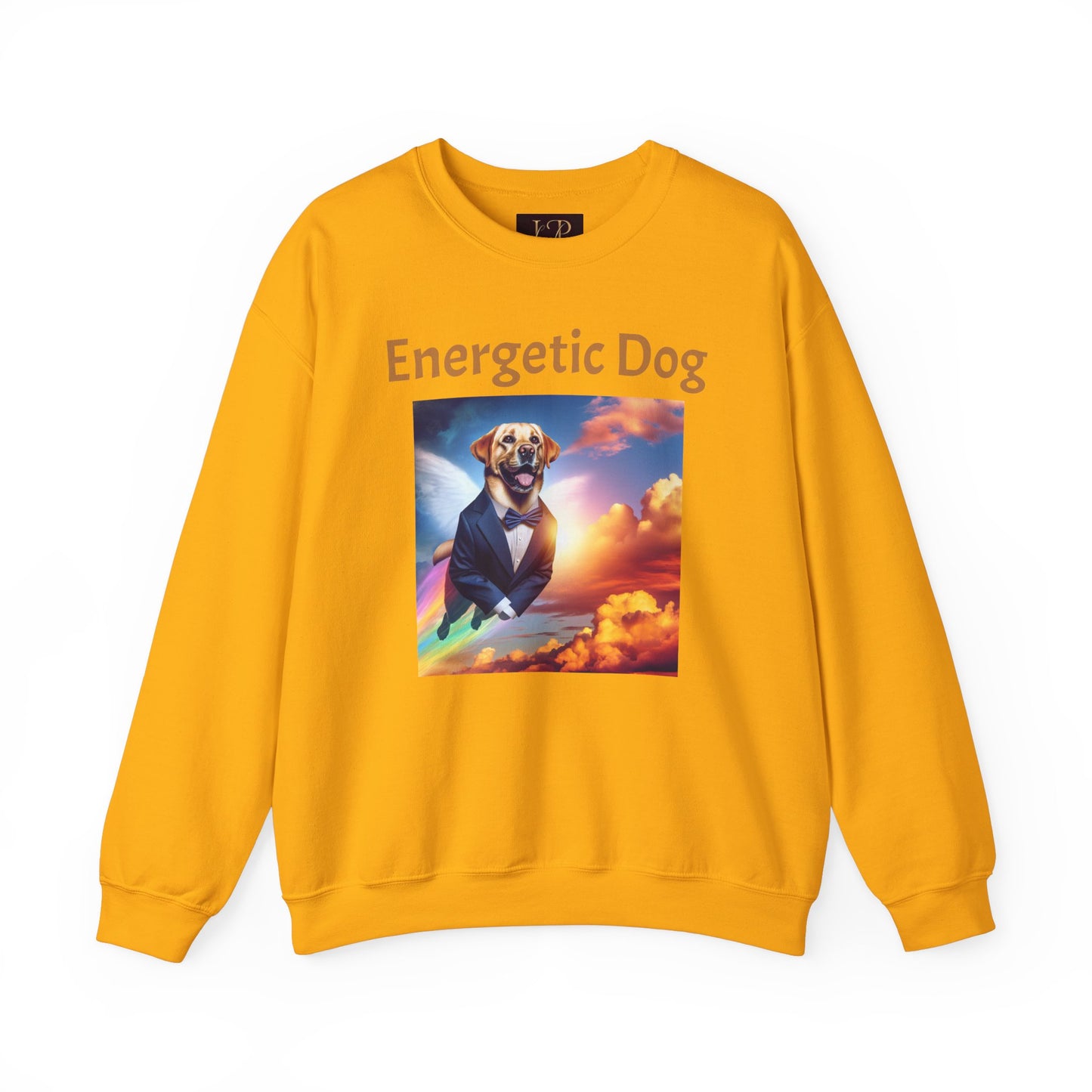 Energetic Dog Crewneck Sweatshirt - Unisex Heavy Blend™