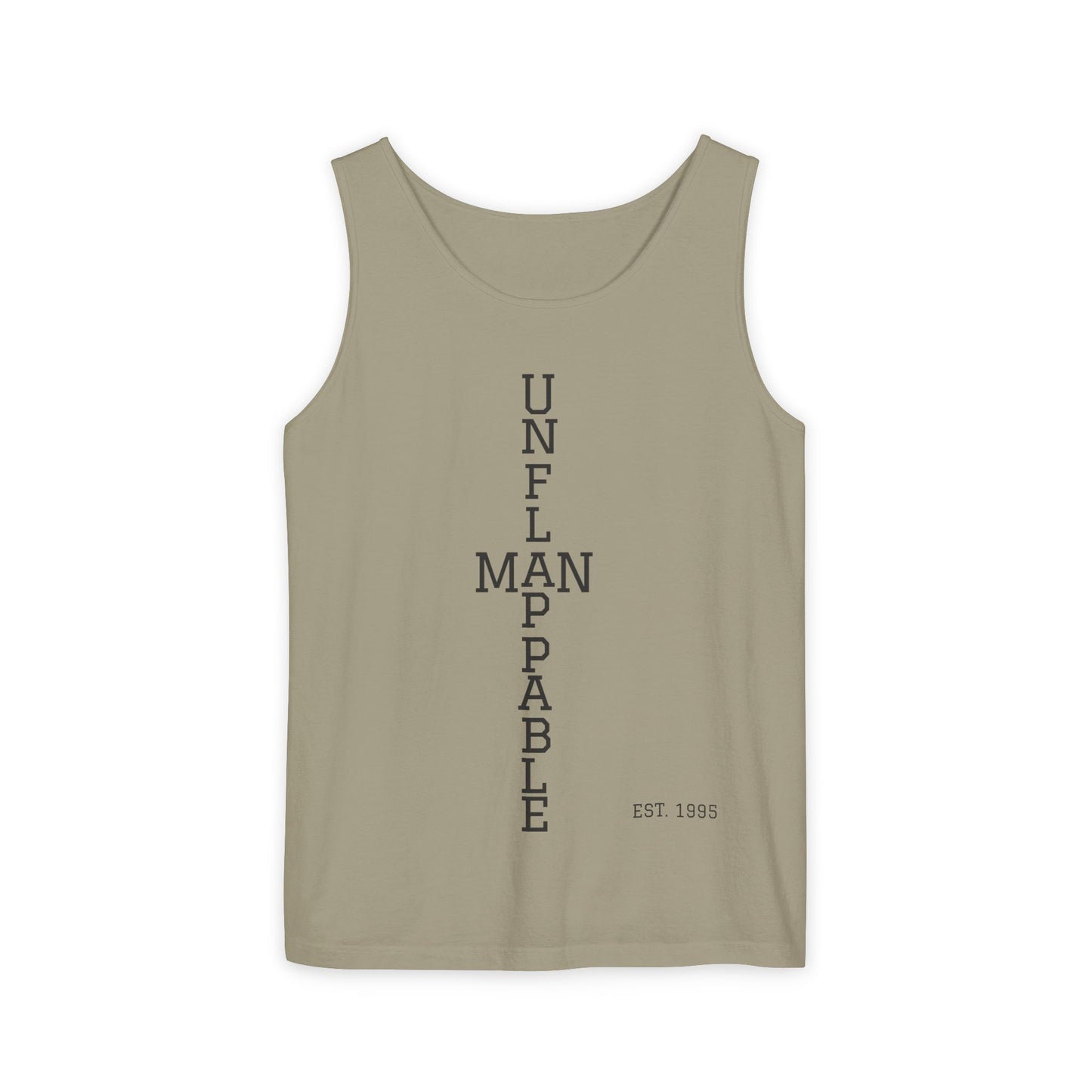 Unisex Inspirational Tank Top - Unflappable, Summer Apparel, Vacation Wear, Casual Gift, Fitness Gear