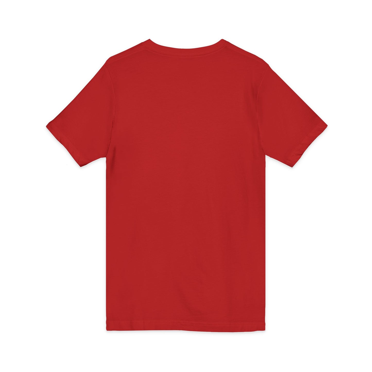 The Unflappable Man V-Neck Tee — Funny Resilient Guy Graphic Shirt