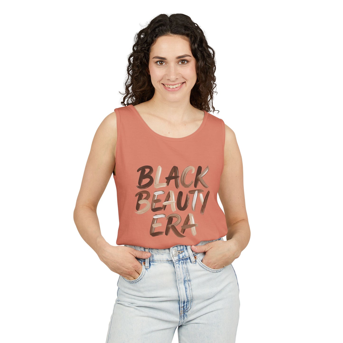 Black Beauty Era Tank Top — Empowerment Graphic Summer Tank
