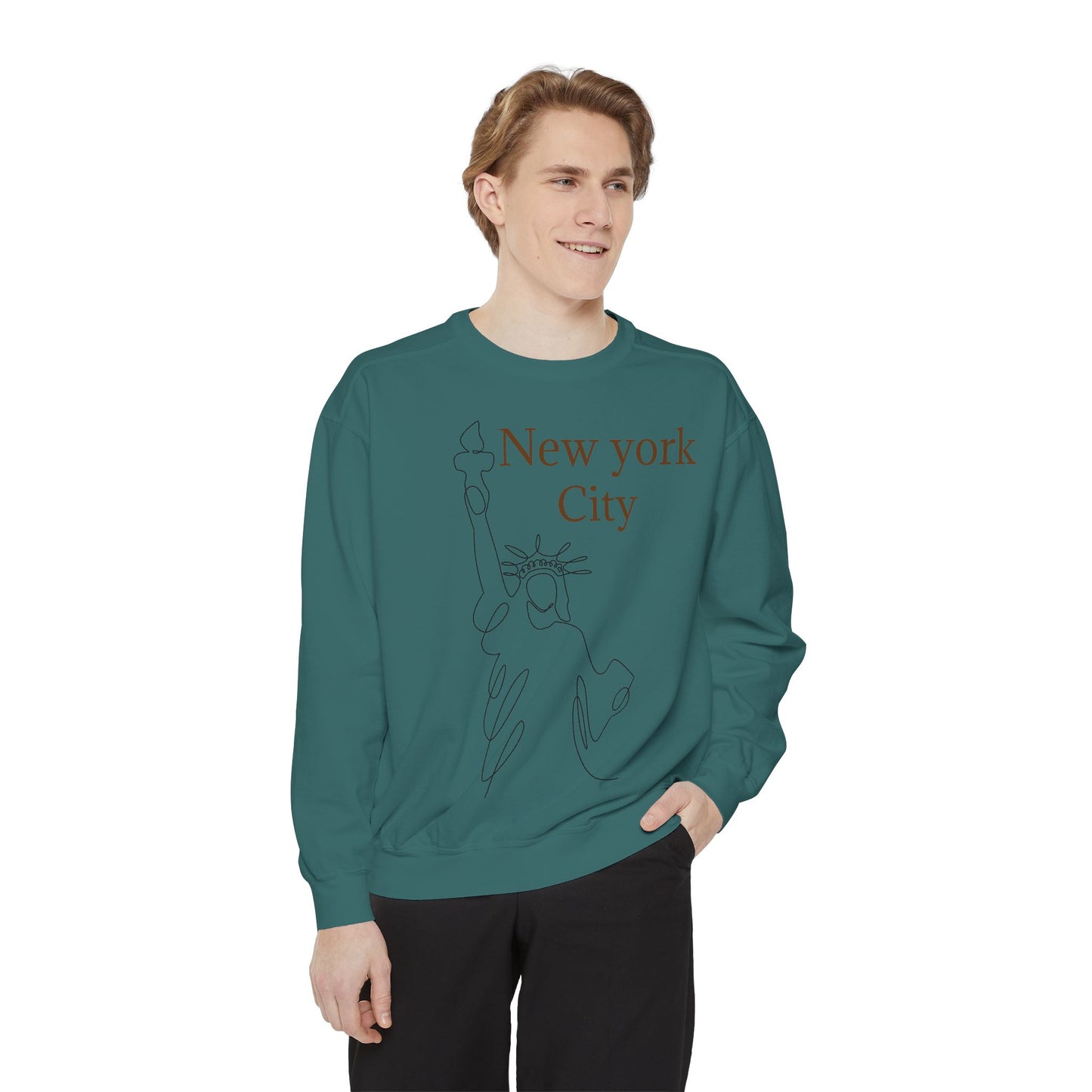 NYC Liberty Line Art Sweatshirt