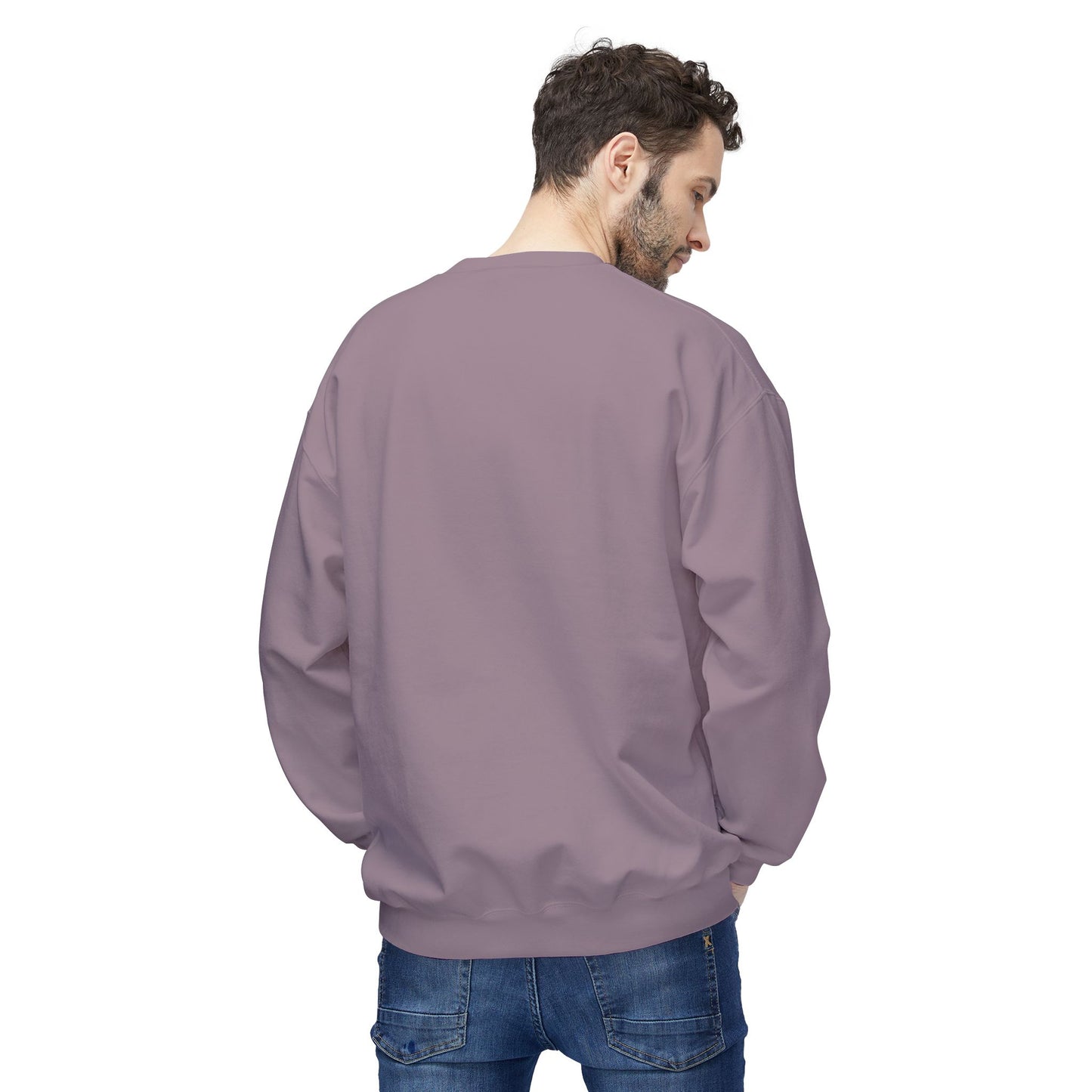 Crewneck Sweatshirt "Less Hustle, More Coffee" — Casual Graphic Pullover