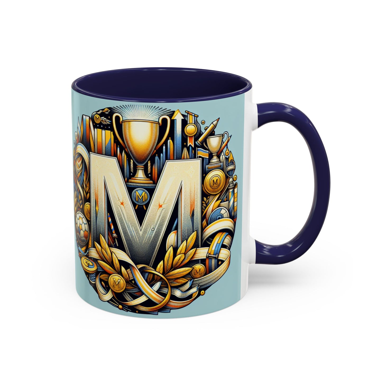 Championship Coffee Mug - Motivational Trophy Design