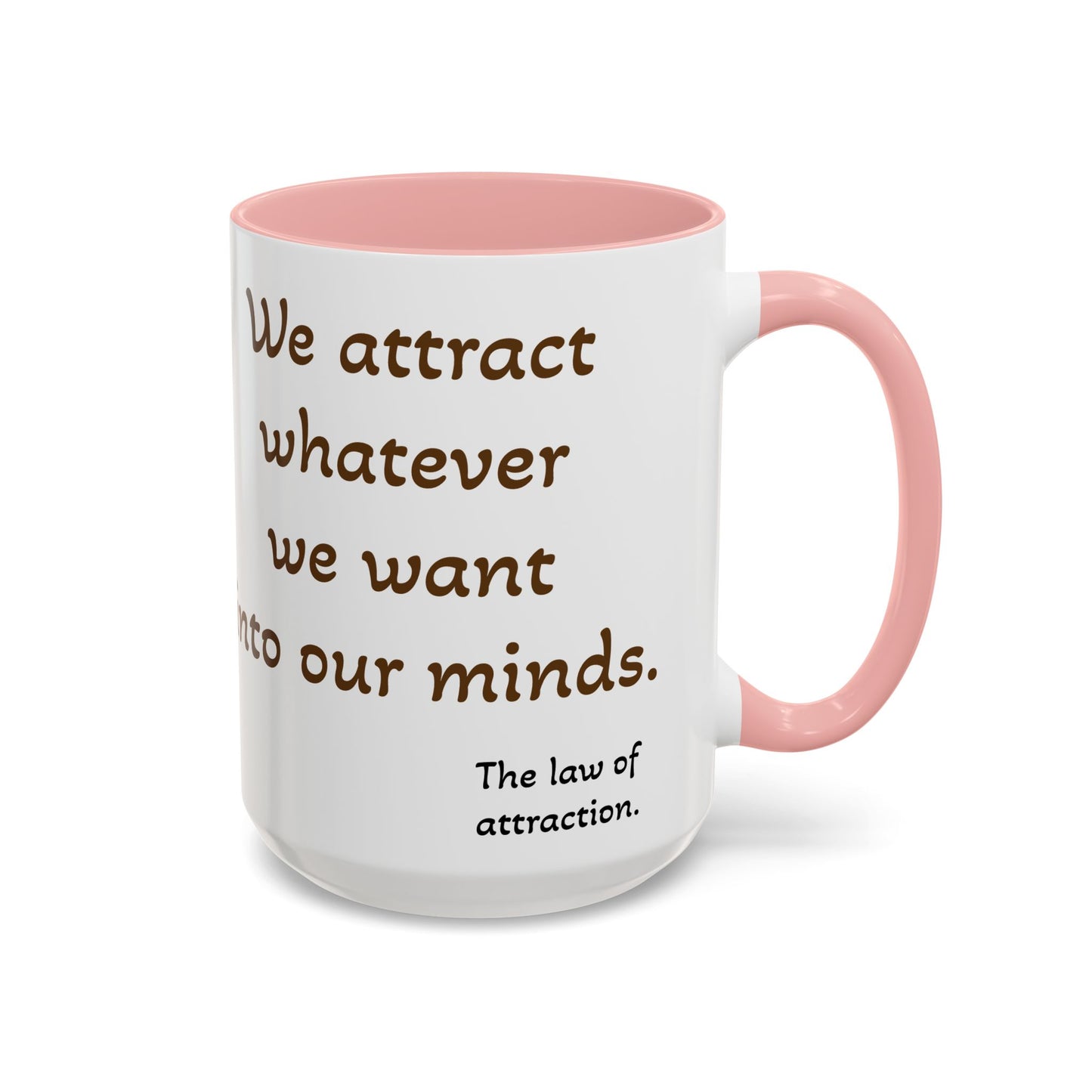Mindful Attraction Coffee Mug - Inspirational Design for Law of Attraction Lovers