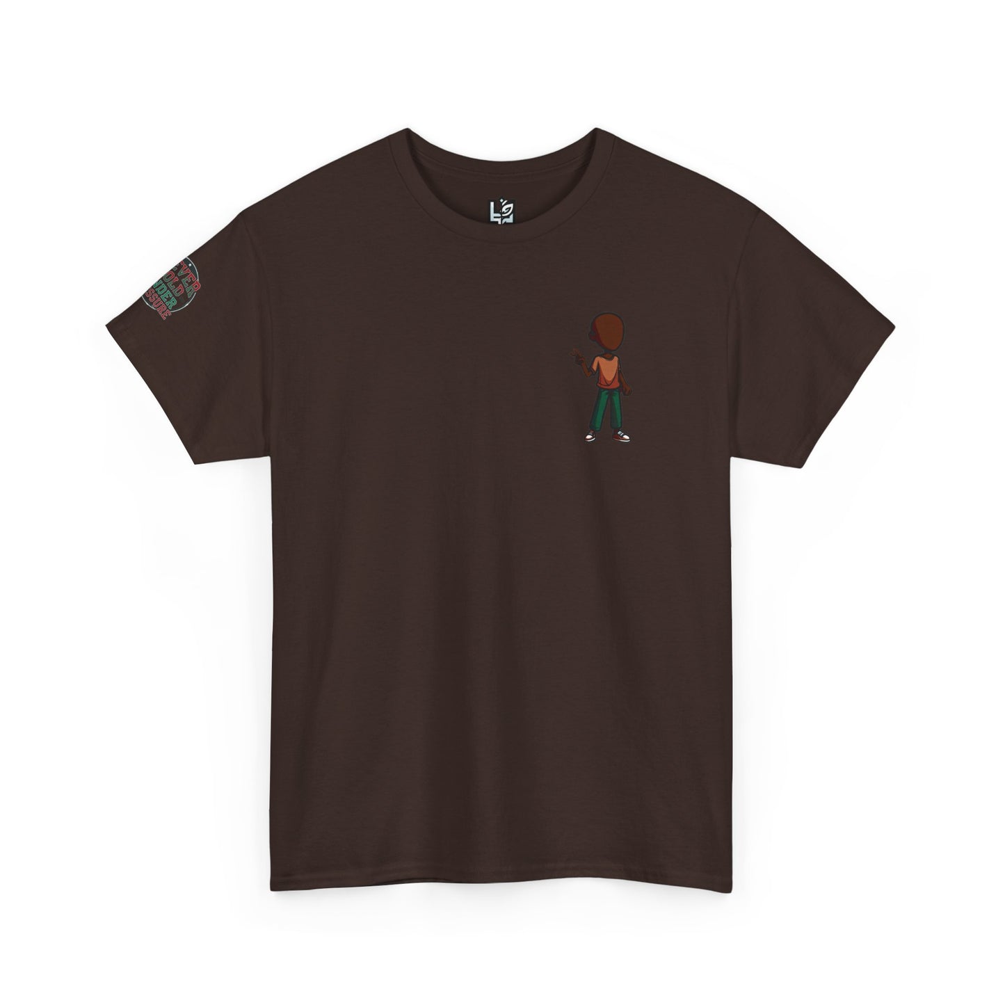 Mini Guitarist Tee — Cute Retro Kid Playing Guitar Graphic T-Shirt