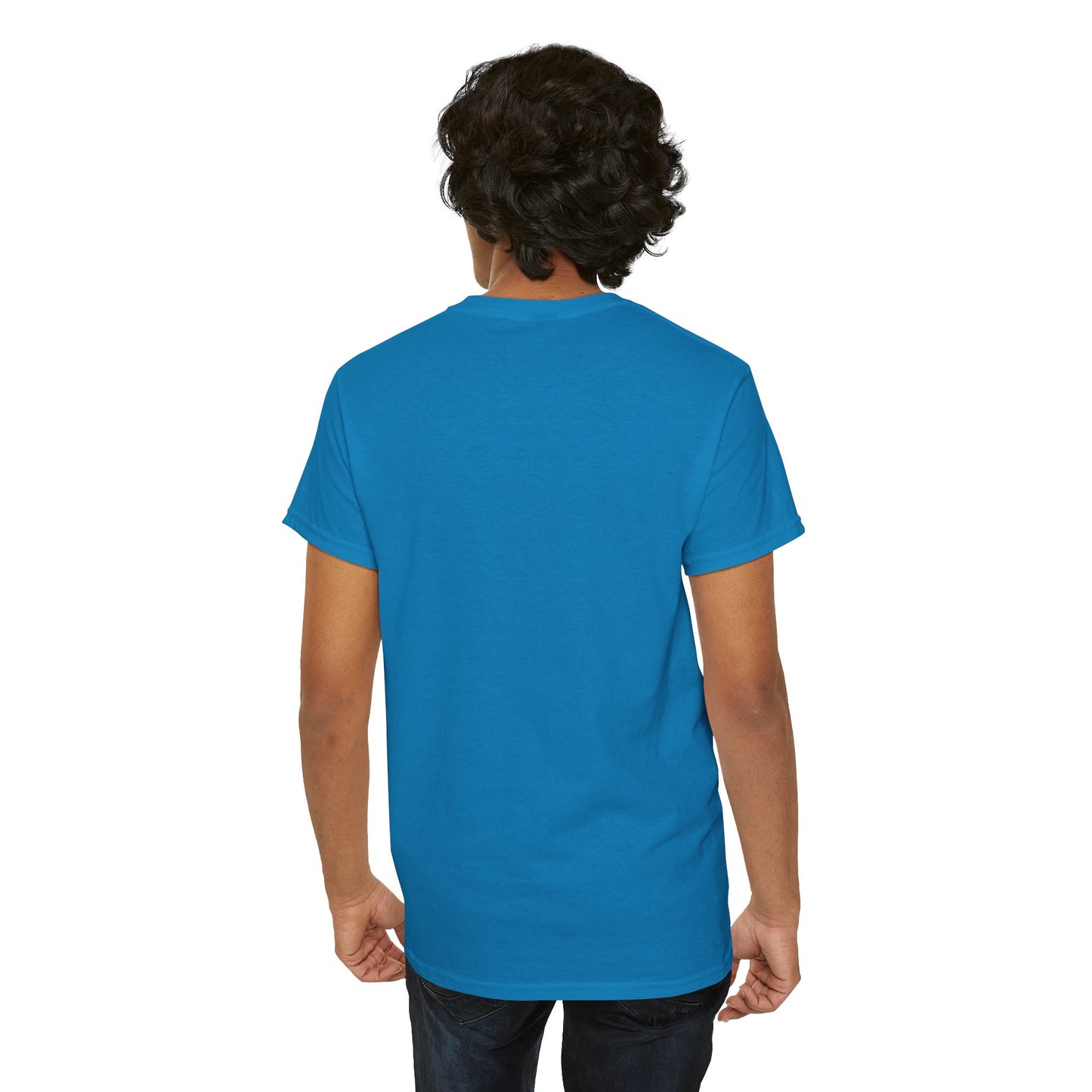Unflappable Man Unisex Heavy Cotton Tee, Cool Graphic T-Shirt for Men, Perfect Gift for Birthdays, Casual Wear, Outdoor Activities