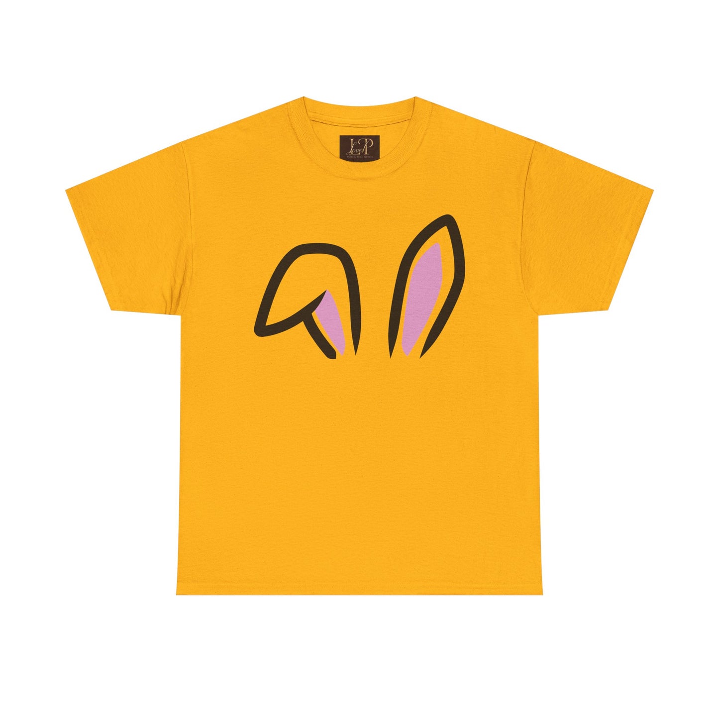 Cute Bunny Ears Unisex Heavy Cotton Tee