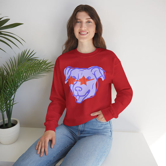 Cool Dog Crewneck Sweatshirt | Unisex Heavy Blend™ | Perfect Gift for Pet Lovers
