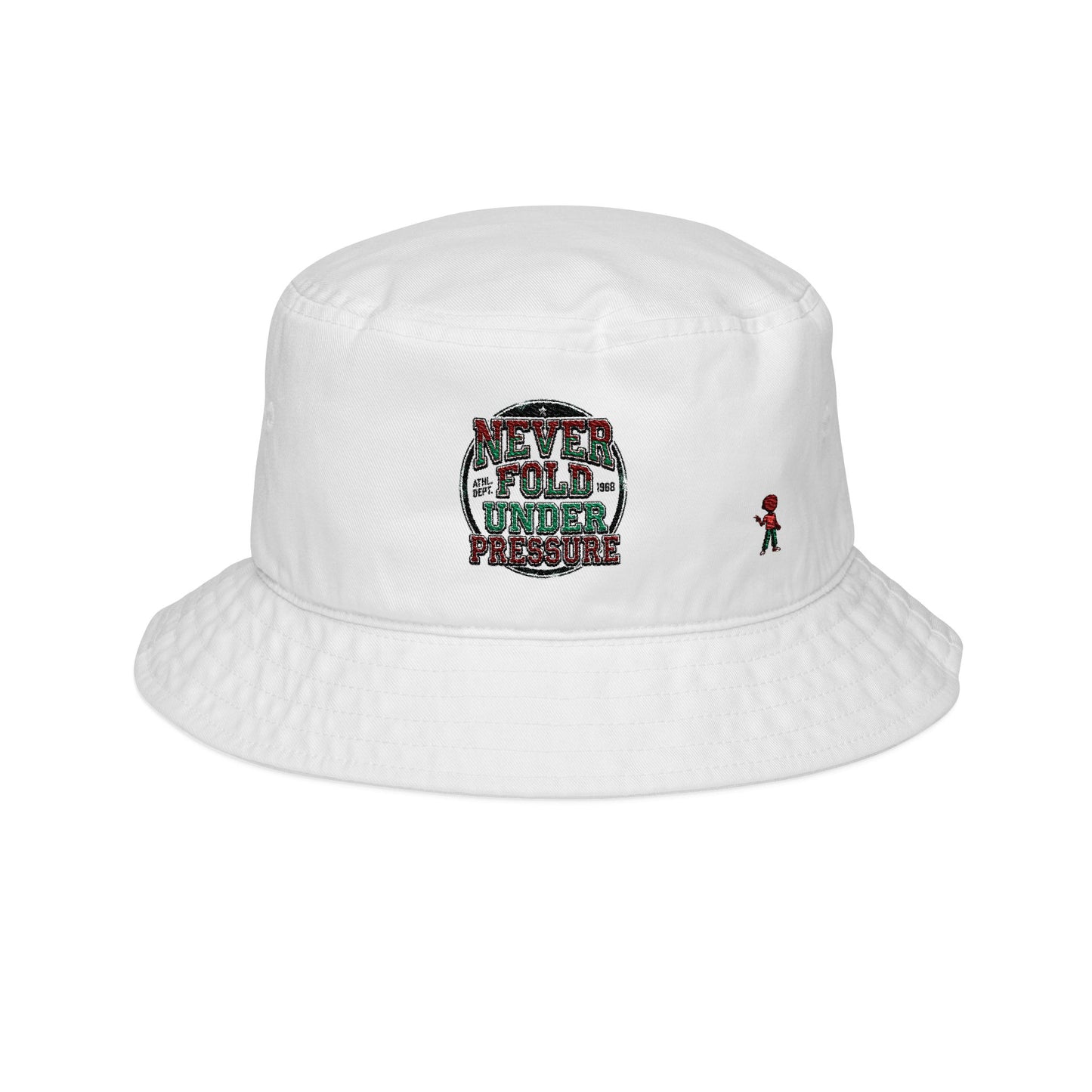 Bucket Hat — 'Never Doubt Roses' Floral Graphic