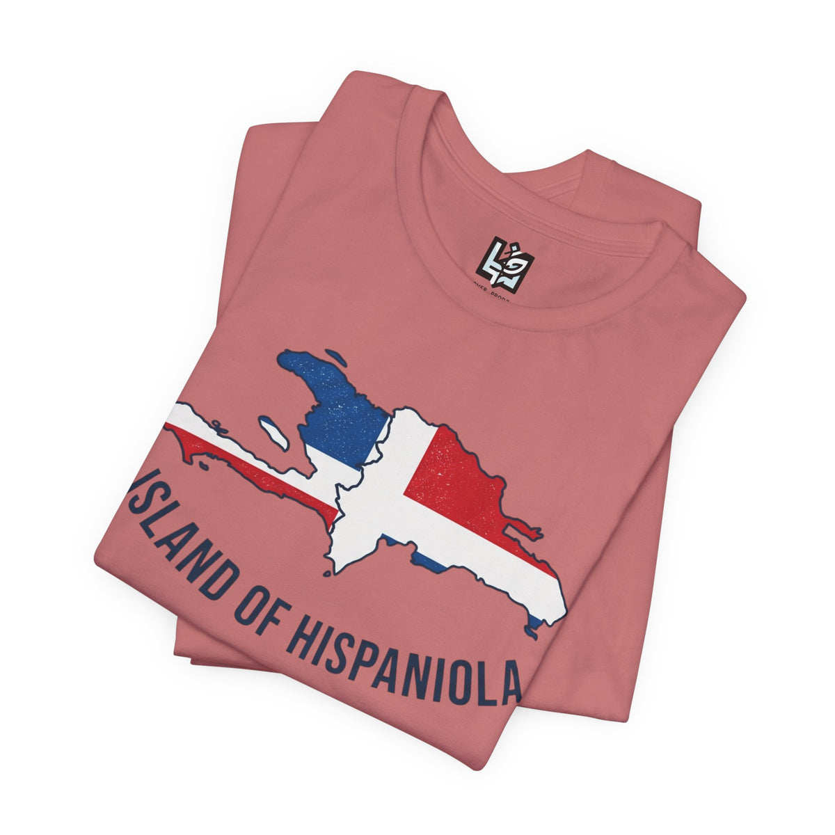 Island of Hispaniola Map T-Shirt