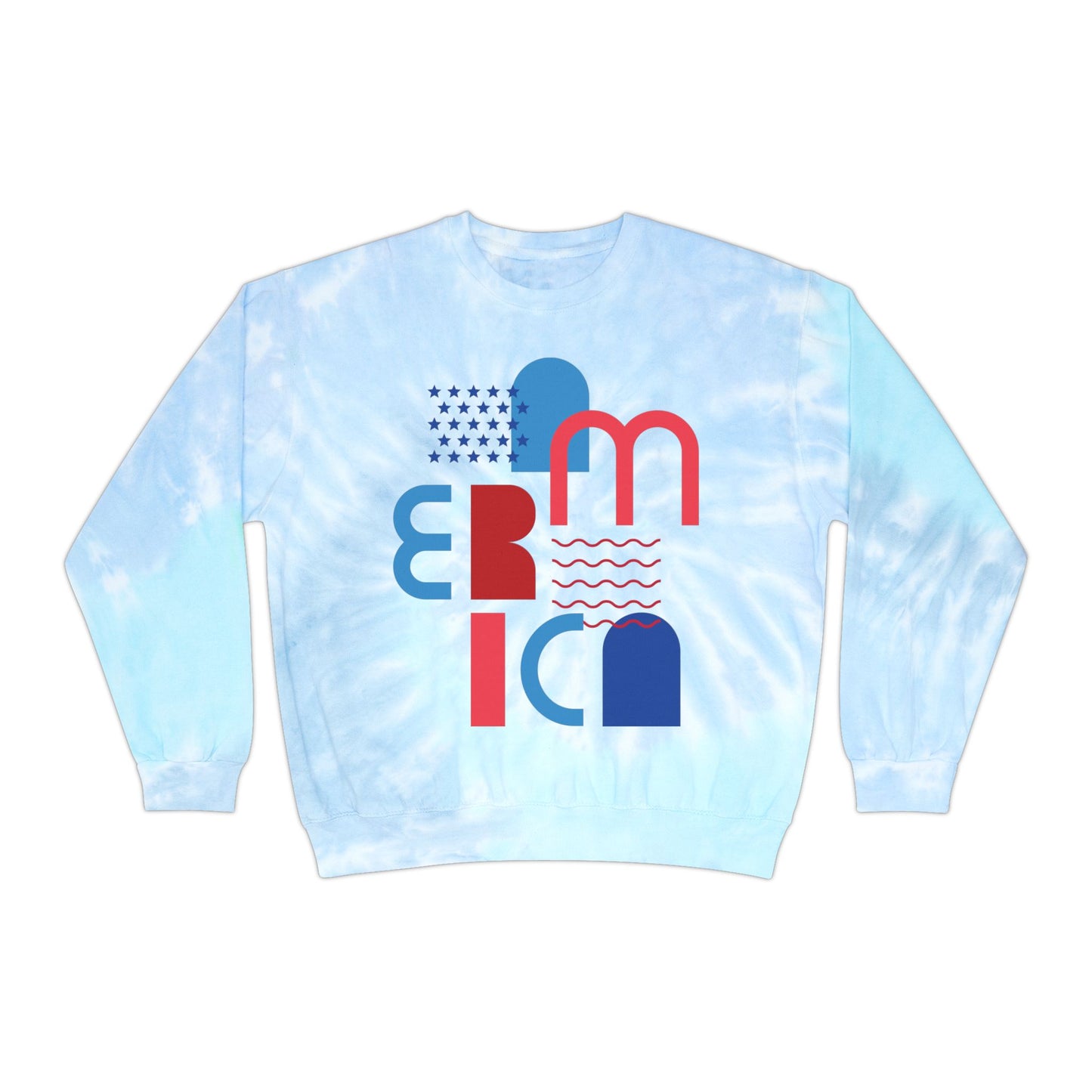 Unisex Tie-Dye Sweatshirt – Perfect for all body types