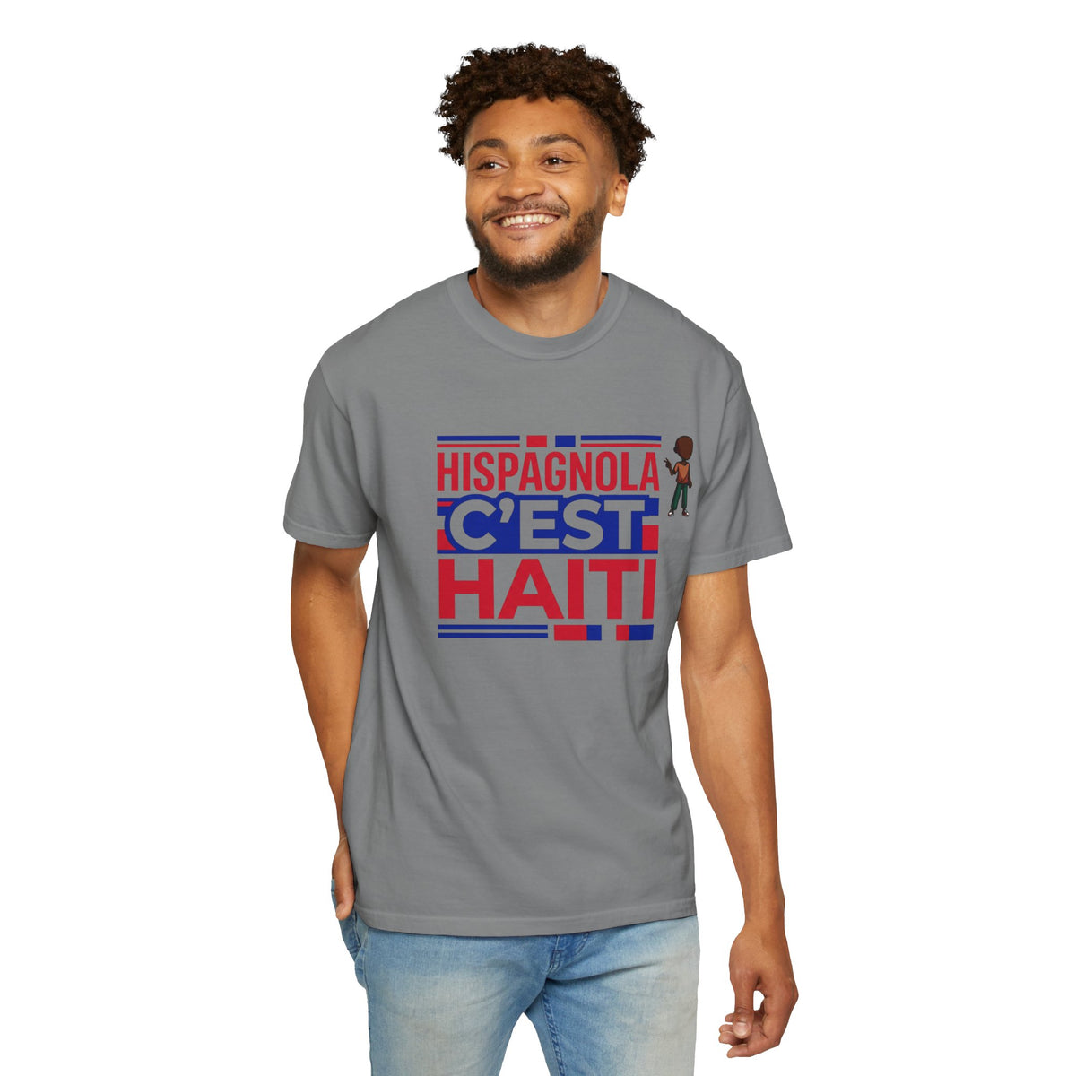 Hispagnola C'est Haiti T-Shirt — Haitian Pride Tee