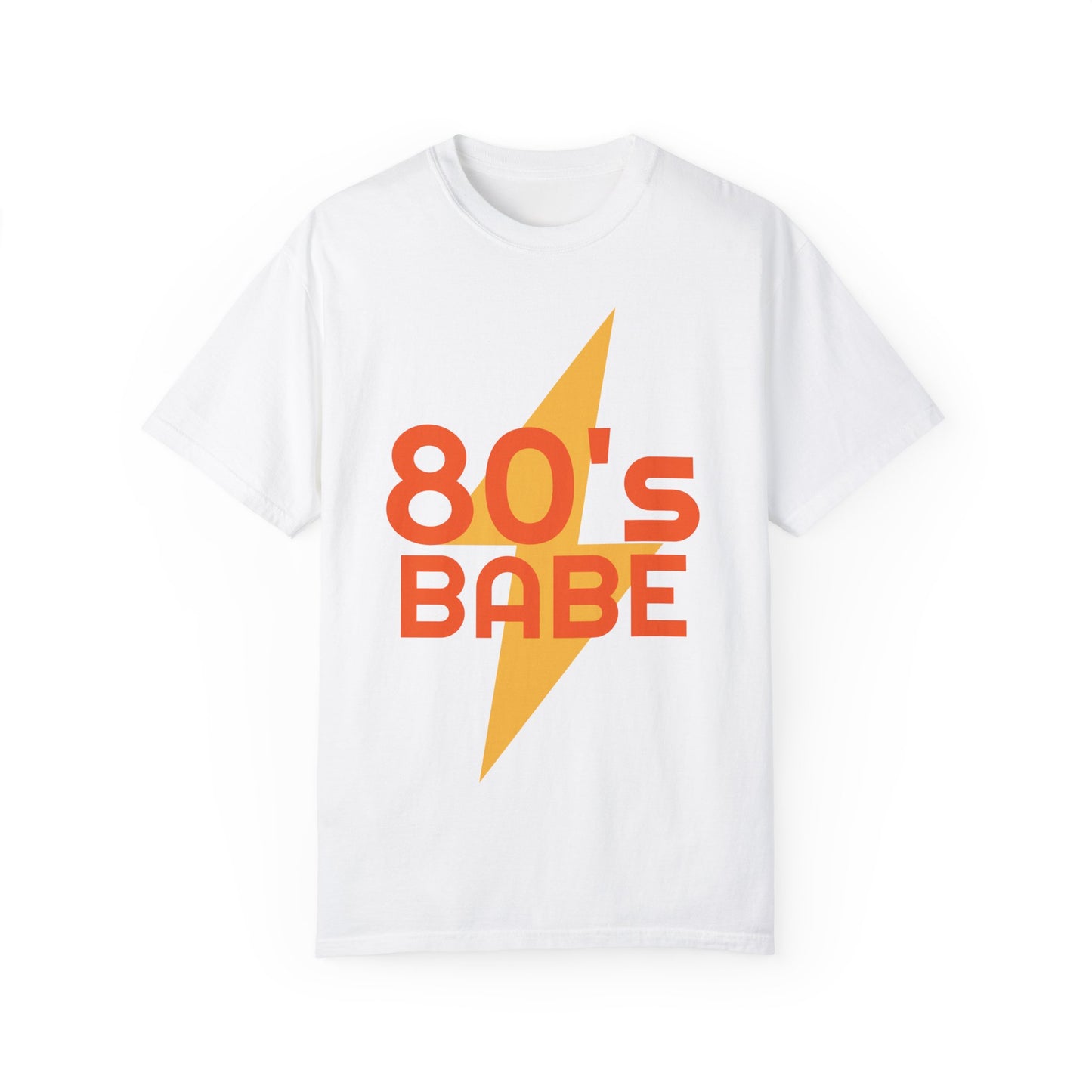 Retro 80's Babe Unisex Garment-Dyed T-Shirt